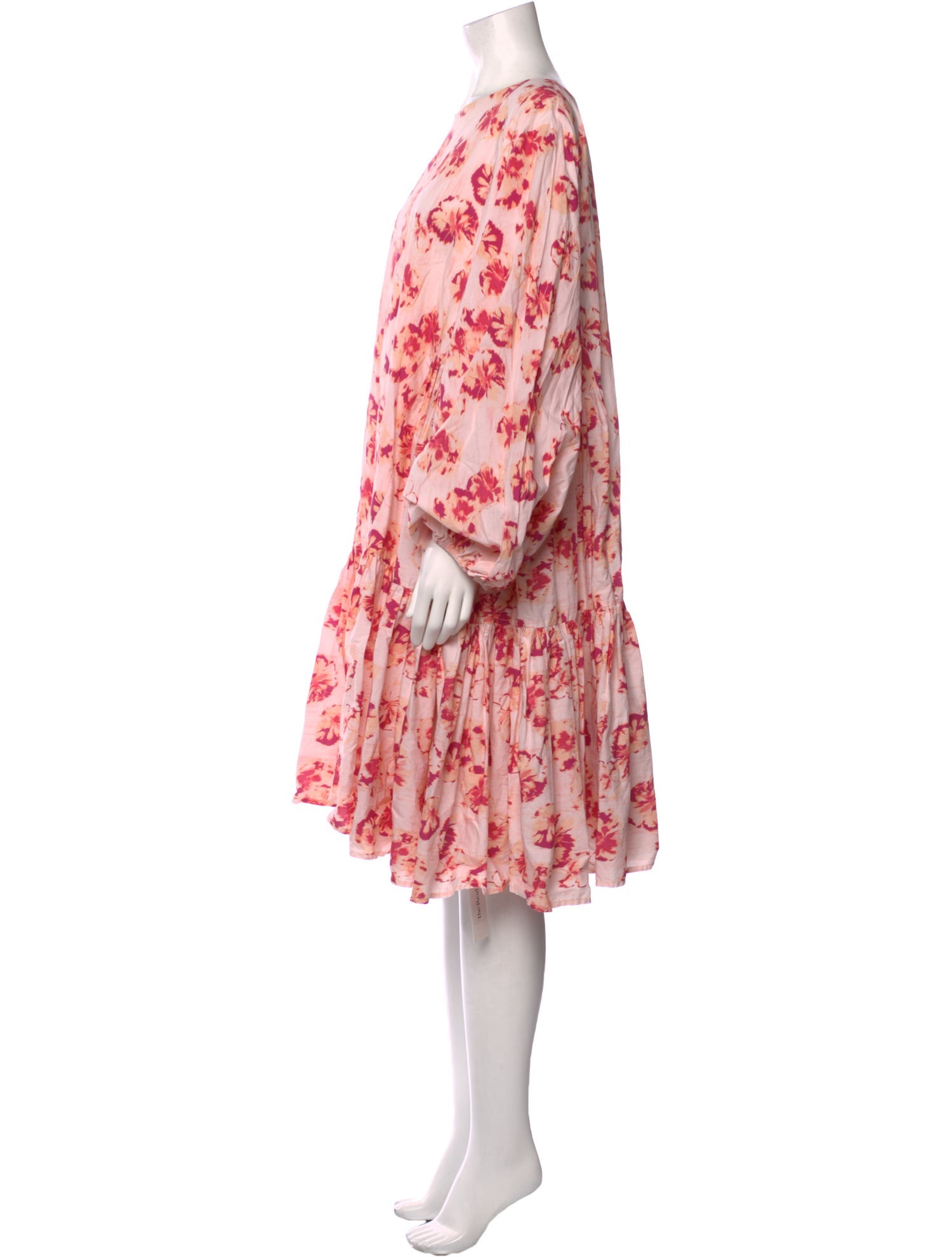 Merlette Floral Print Knee-Length Dress