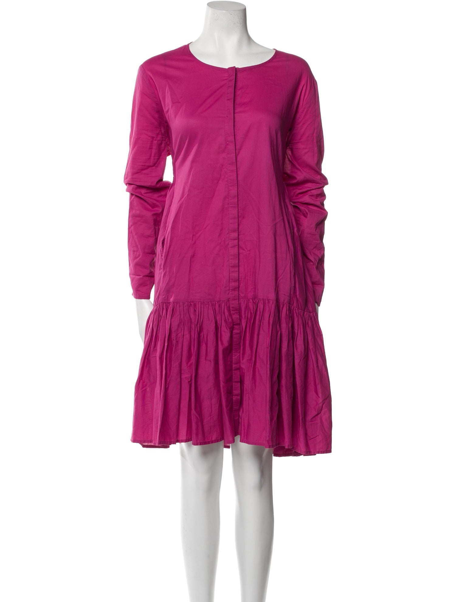 Merlette Crew Neck Knee-Length Dress