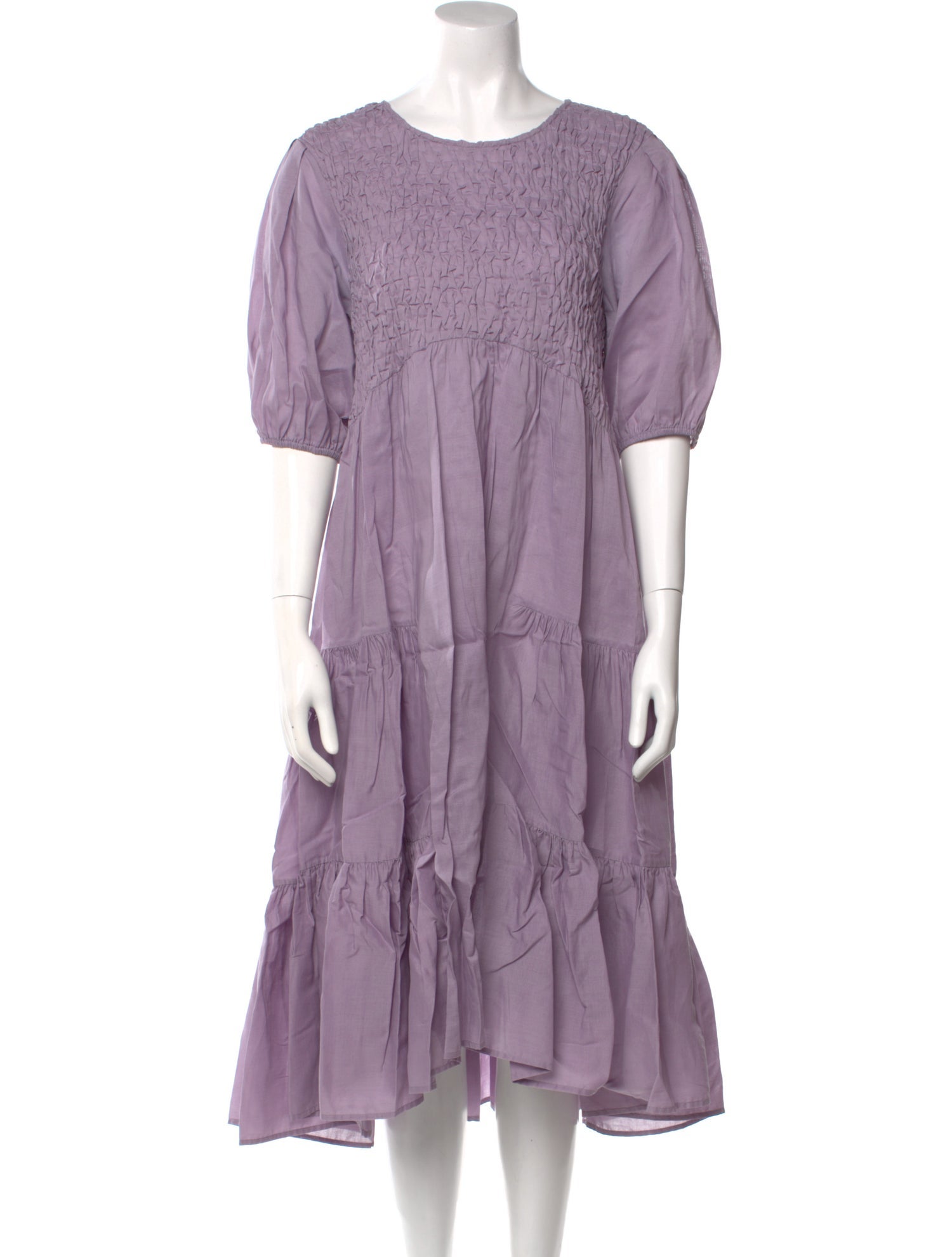 Merlette Scoop Neck Midi Length Dress