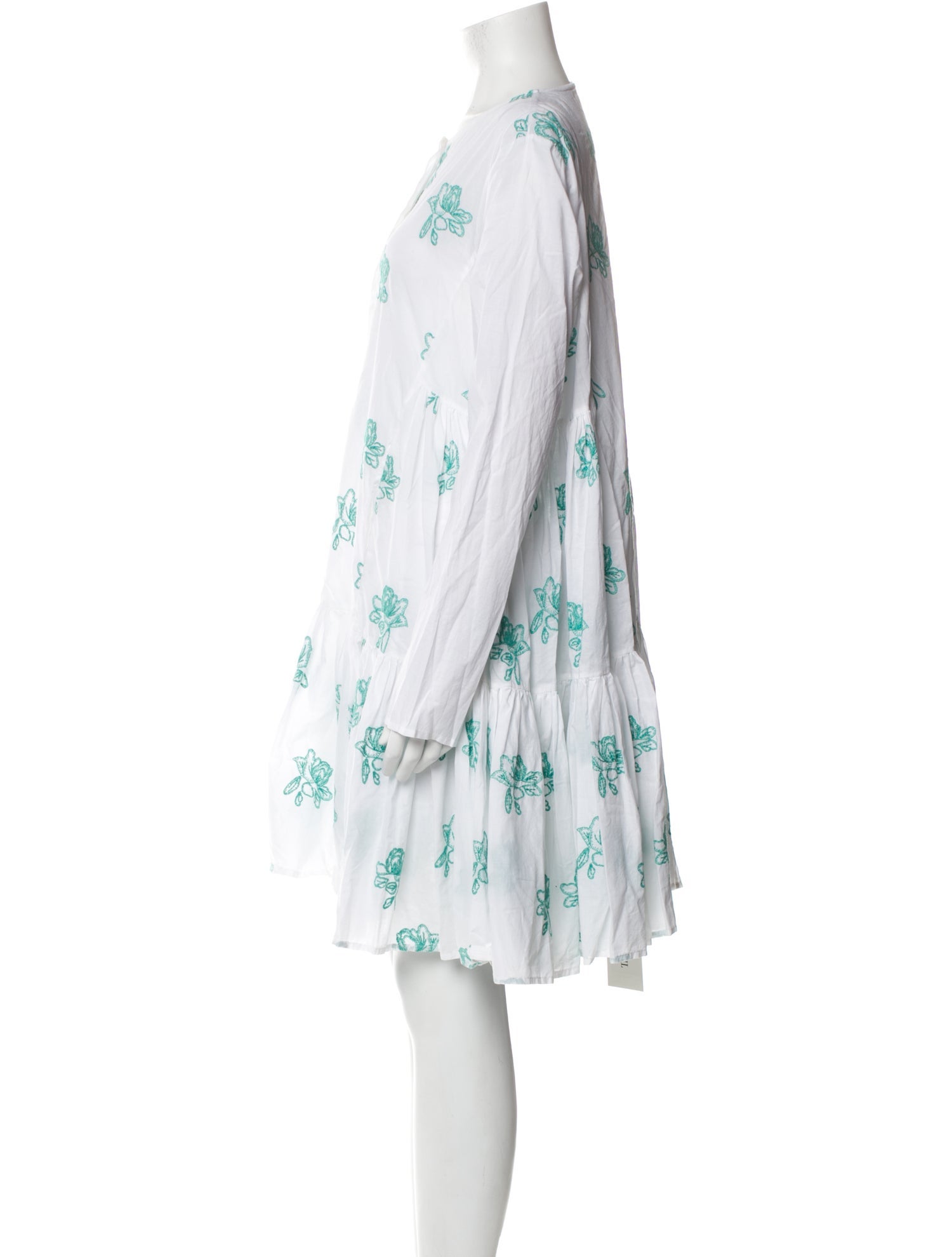 Merlette Floral Print Knee-Length Dress