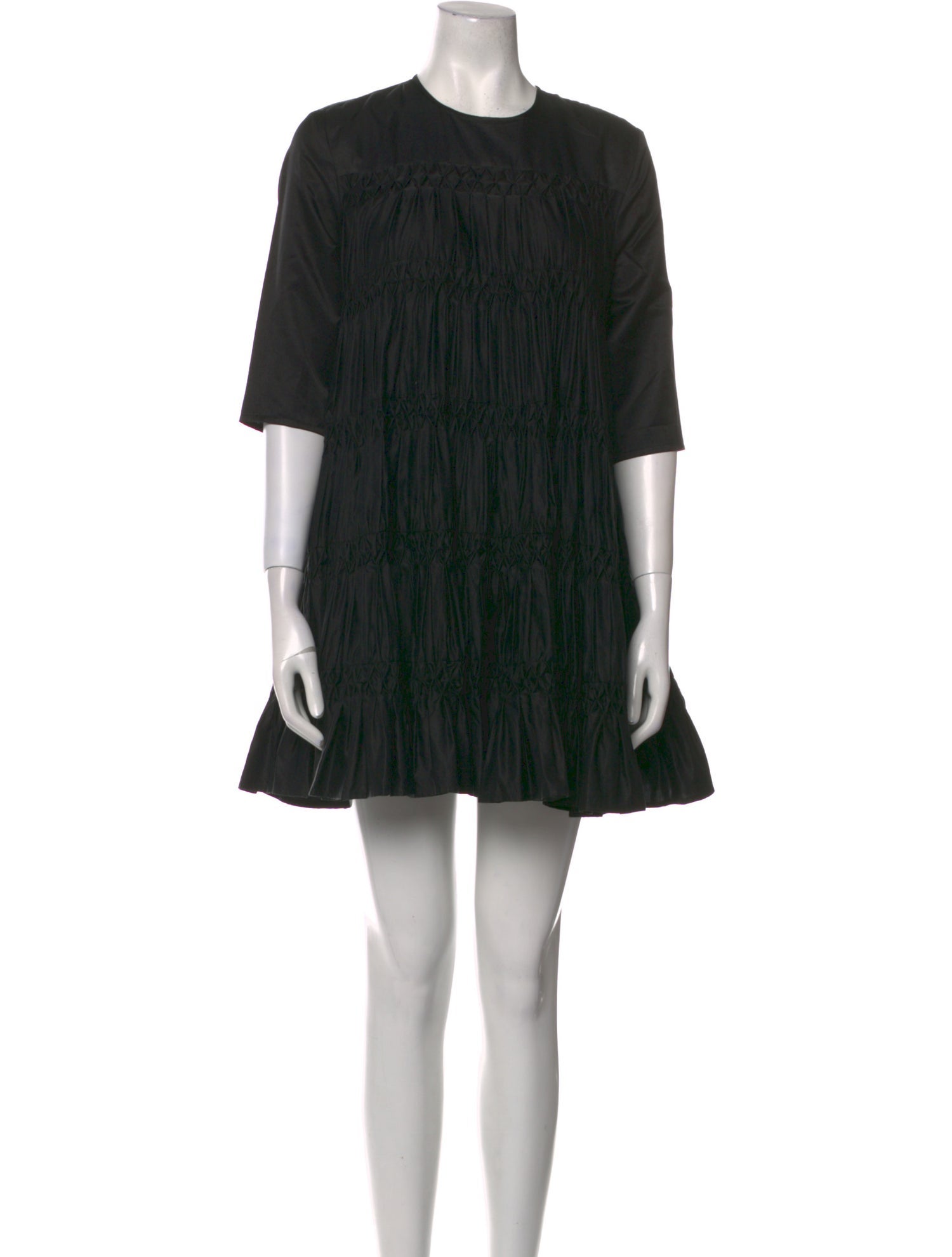 Merlette Crew Neck Mini Dress