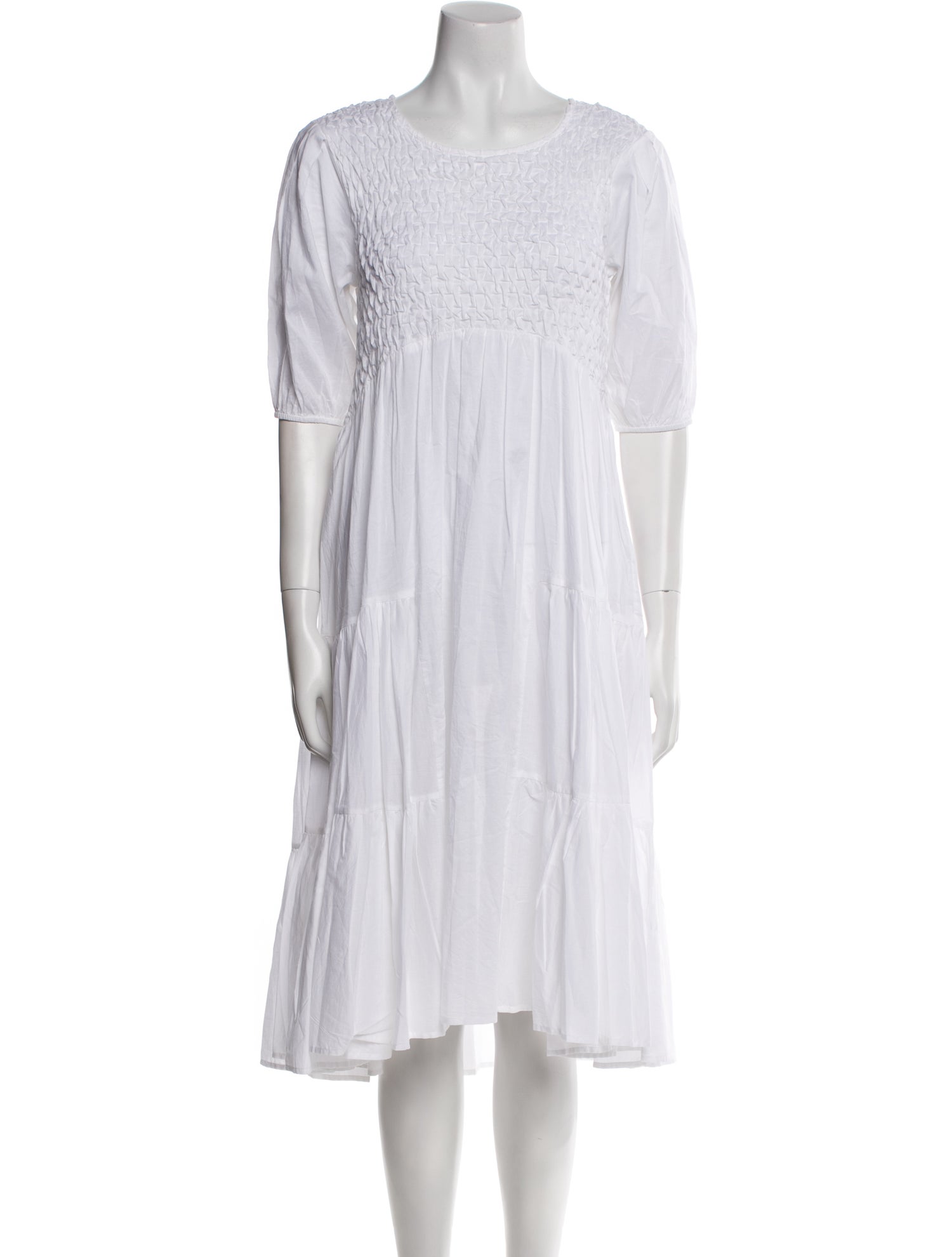 Merlette Scoop Neck Midi Length Dress