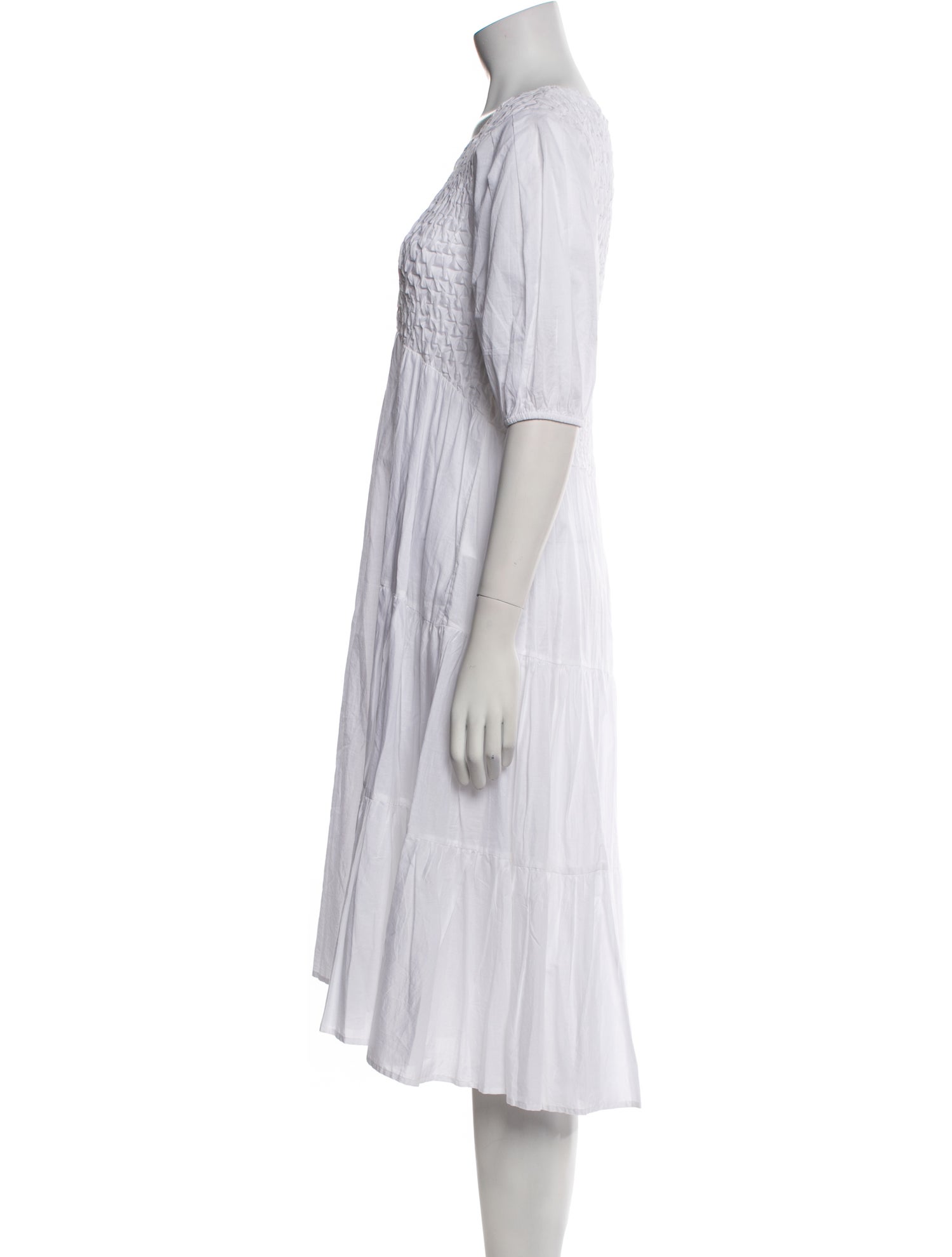 Merlette Scoop Neck Midi Length Dress