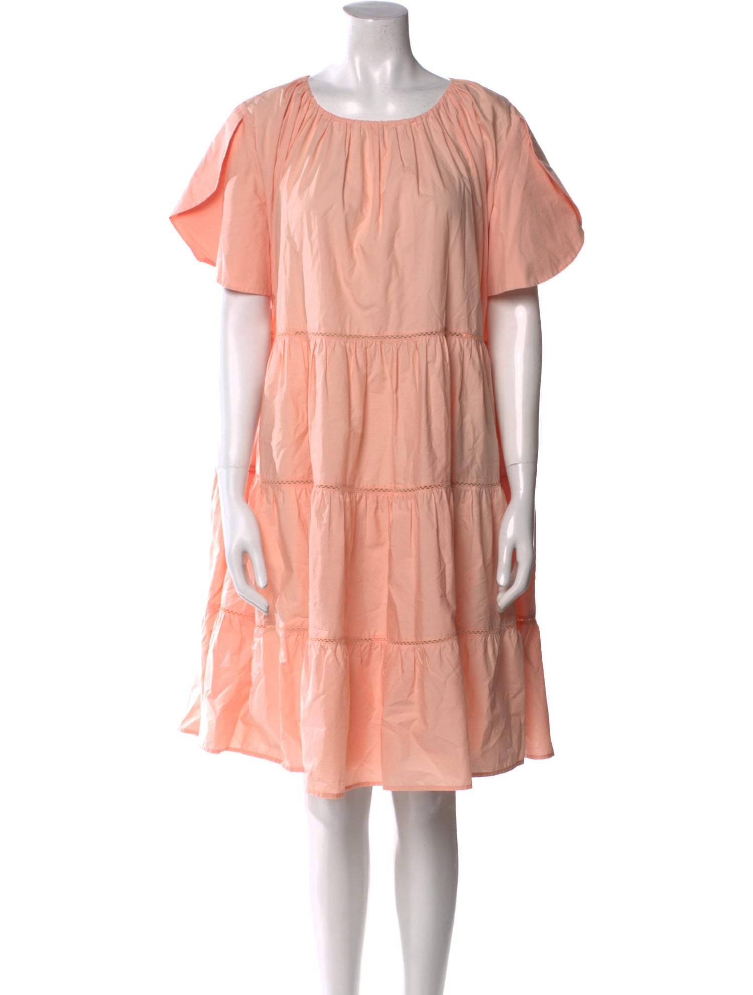 Merlette Scoop Neck Knee-Length Dress