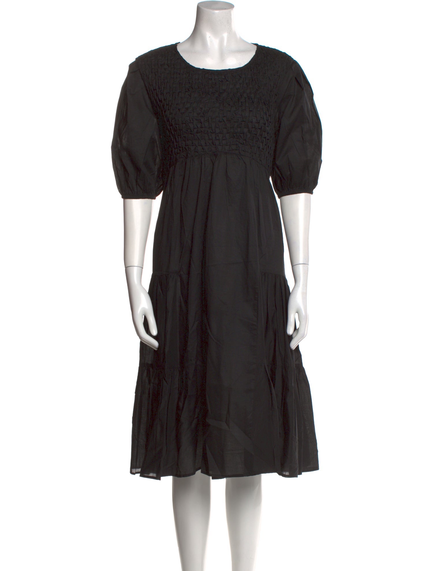 Merlette Scoop Neck Midi Length Dress