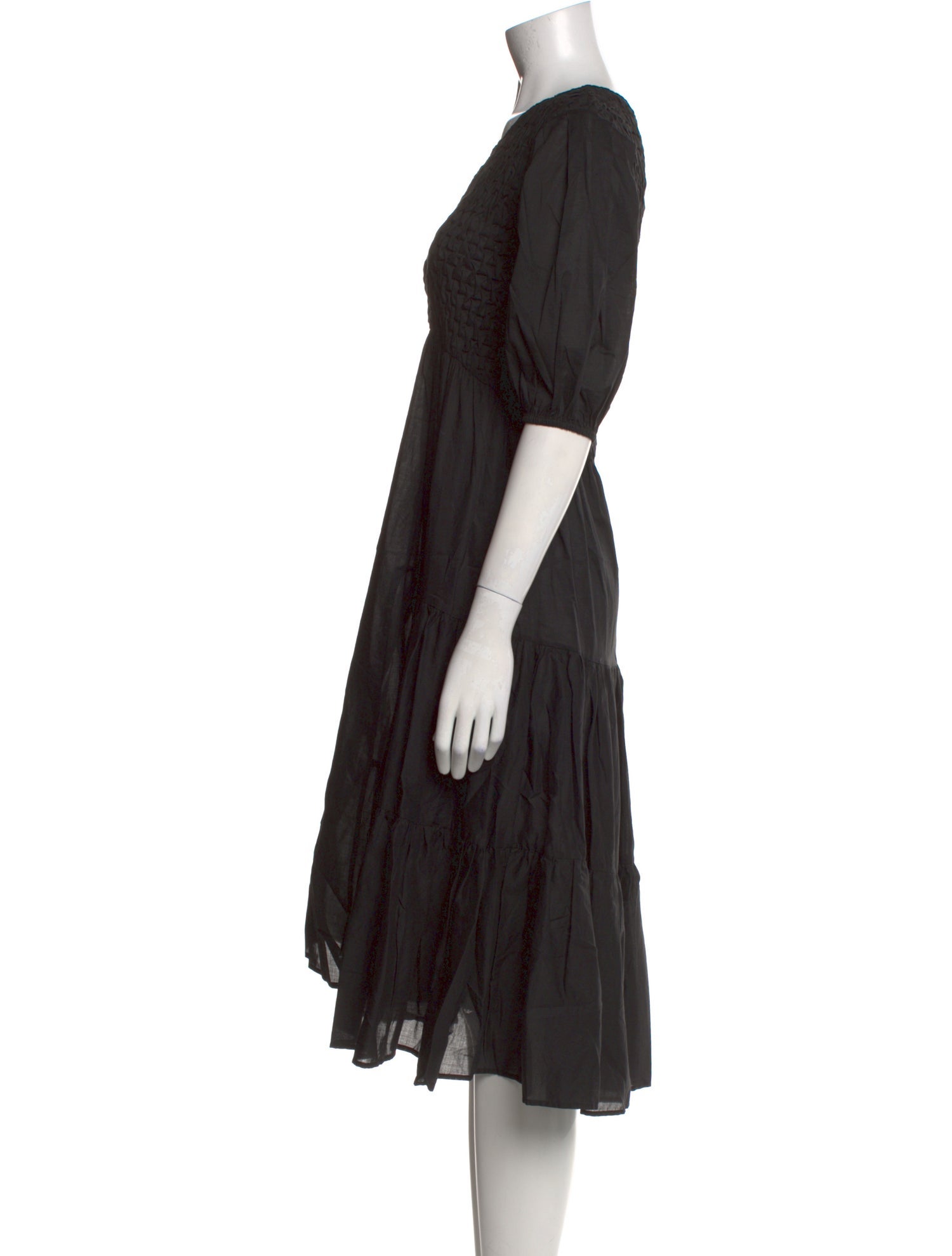 Merlette Scoop Neck Midi Length Dress