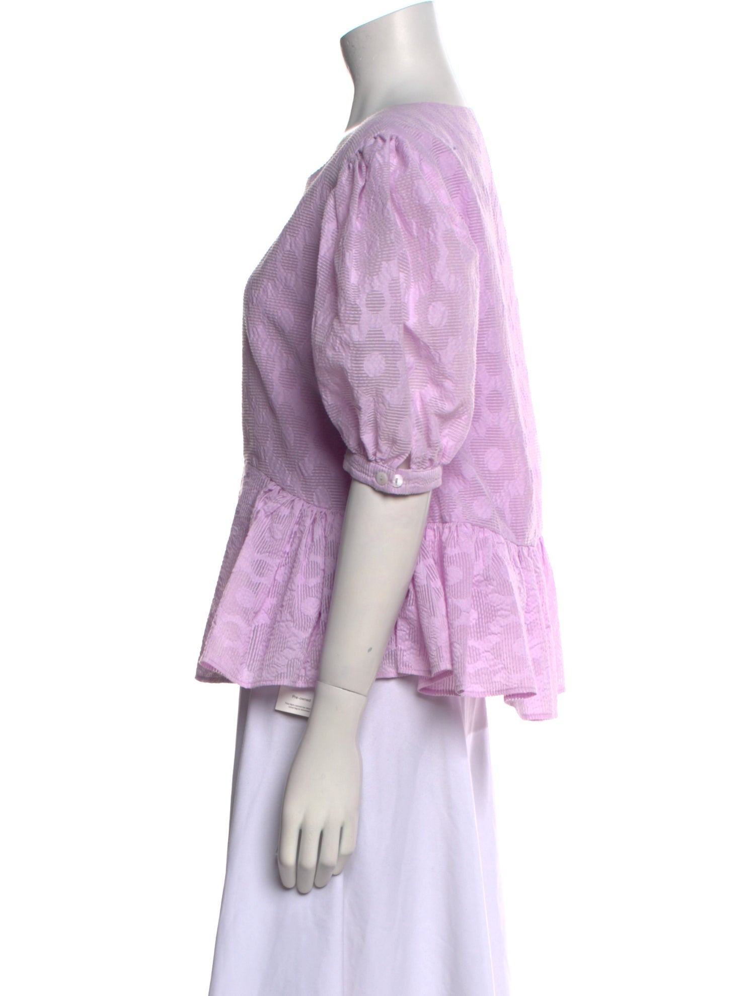 Merlette Printed Crew Neck Top