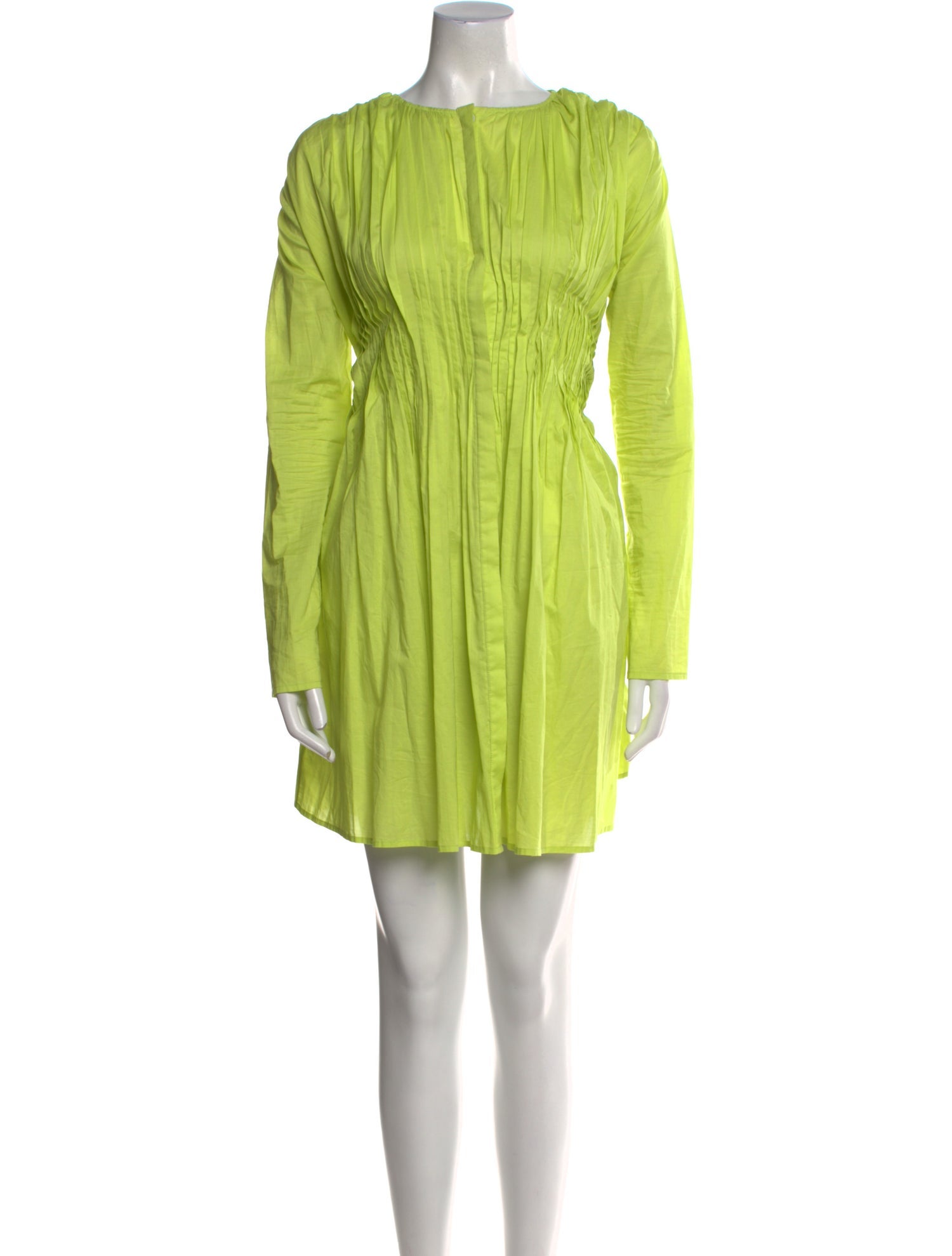 Merlette Bateau Neckline Mini Dress