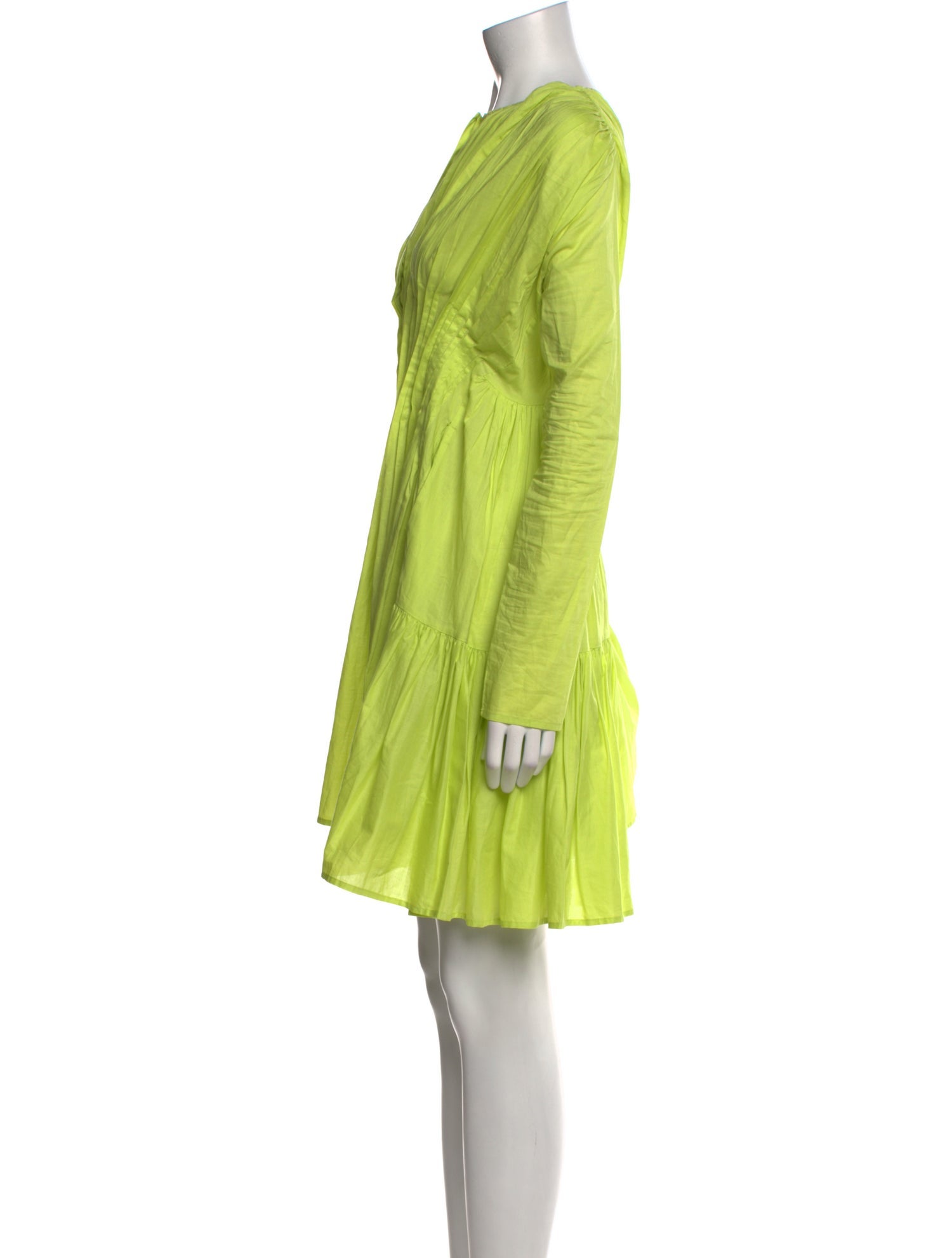 Merlette Bateau Neckline Mini Dress