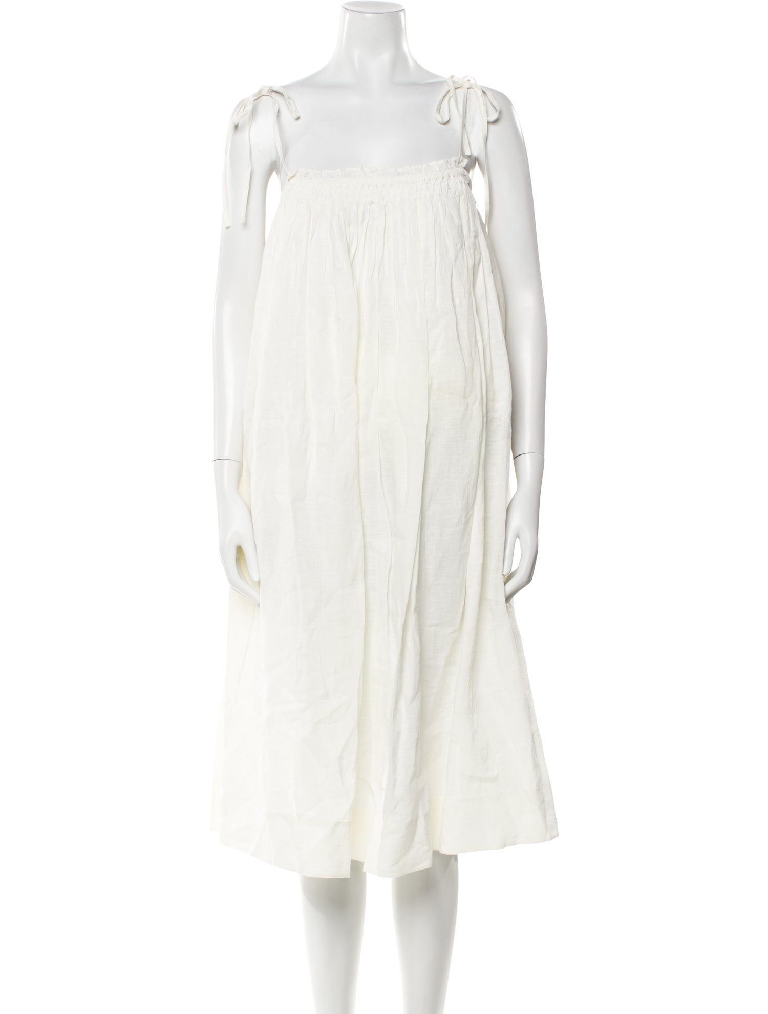 Merlette Linen Midi Length Dress w/ Tags