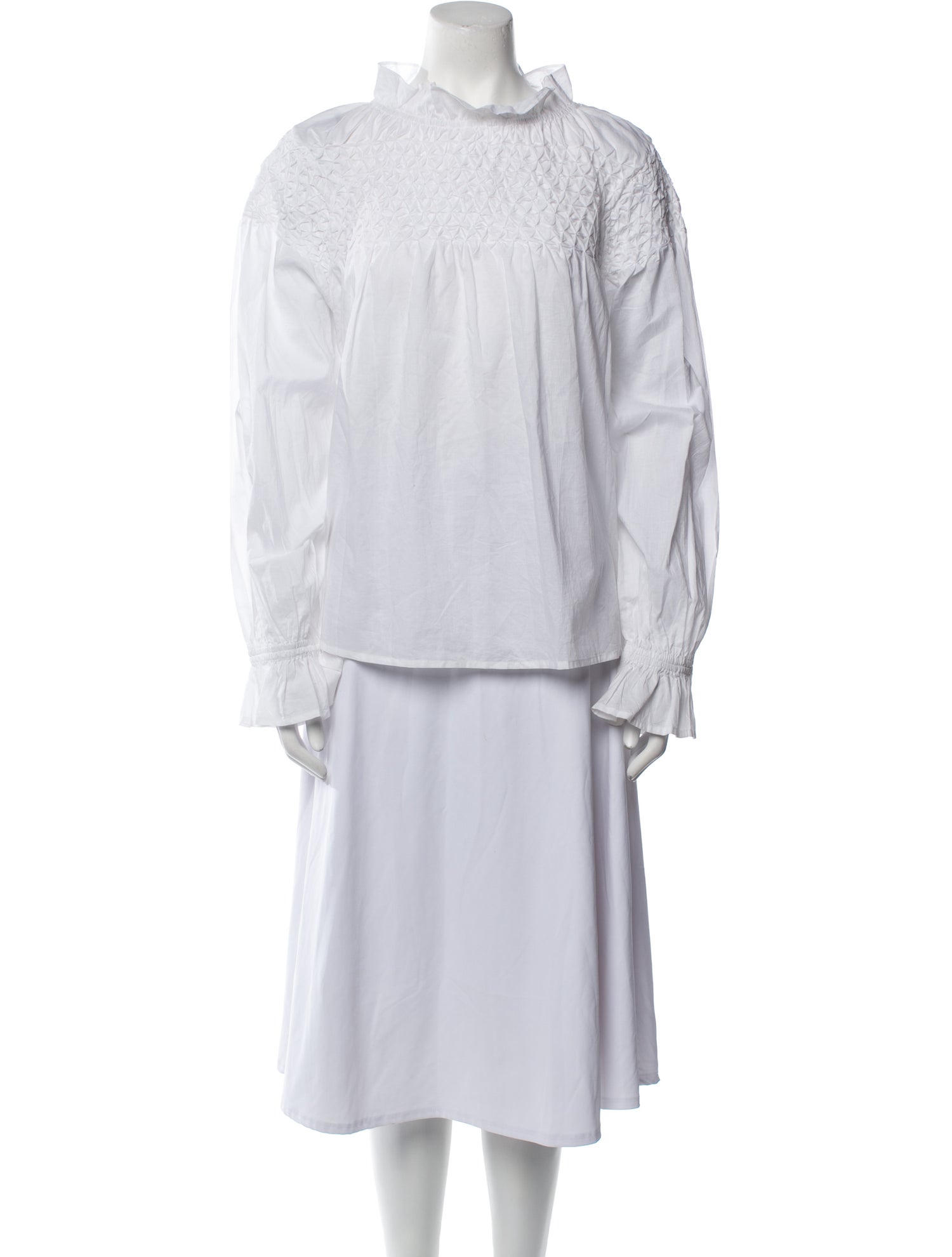 Merlette Mock Neck Long Sleeve Tunic