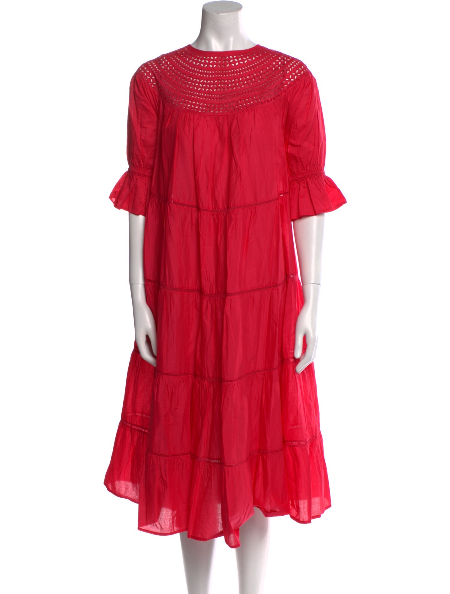 Merlette Crew Neck Midi Length Dress w/ Tags