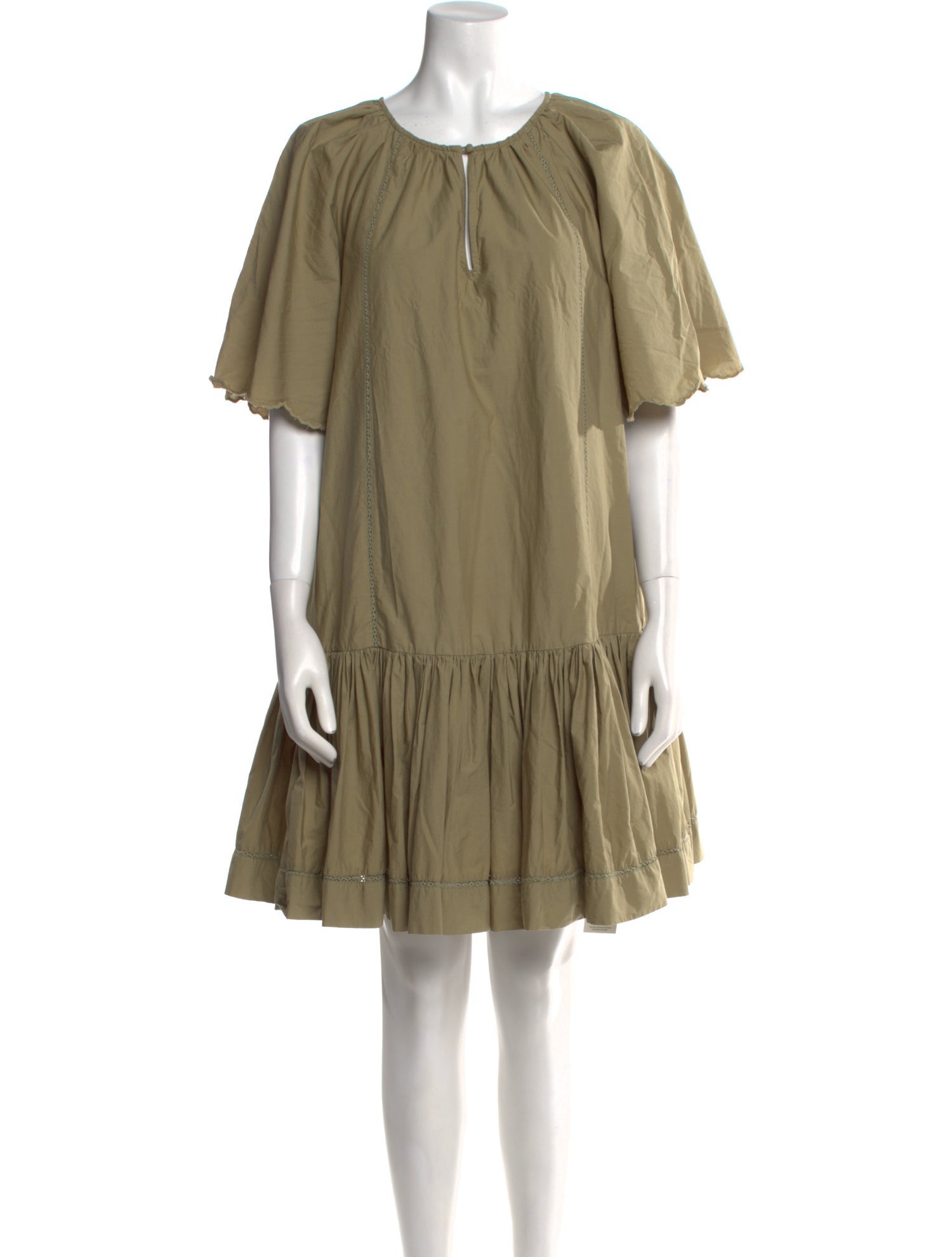 Merlette Scoop Neck Mini Dress