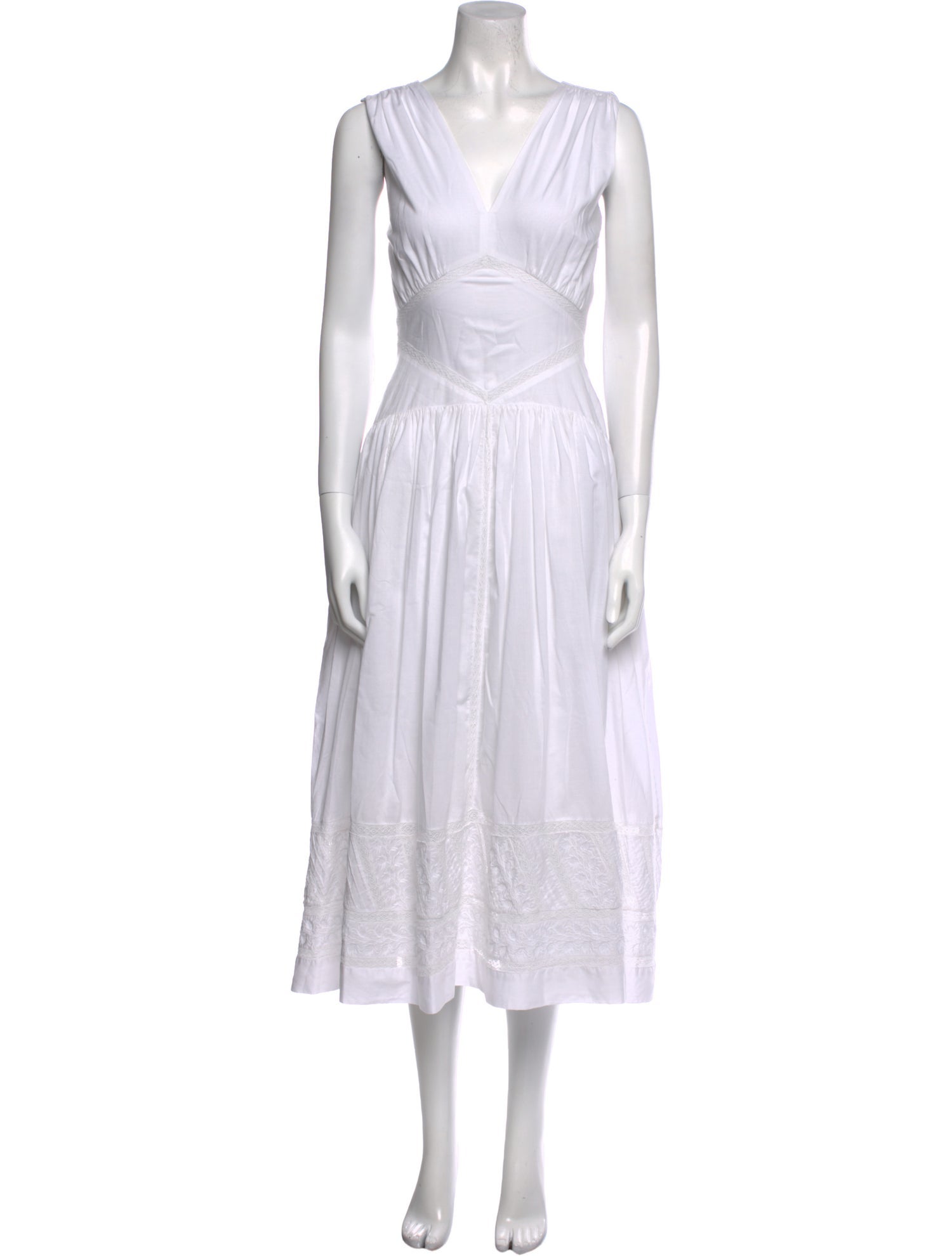 Merlette V-Neck Long Dress