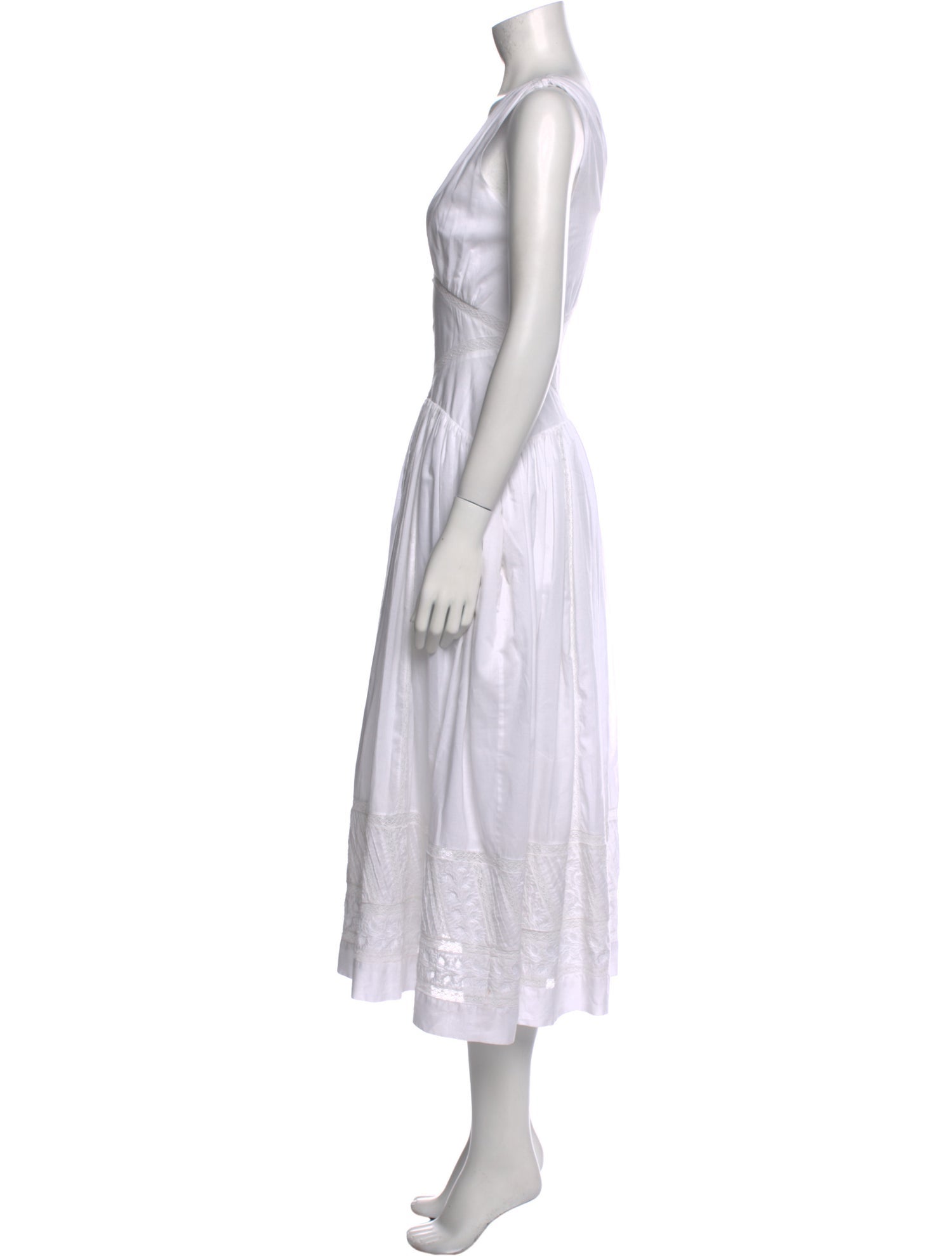 Merlette V-Neck Long Dress