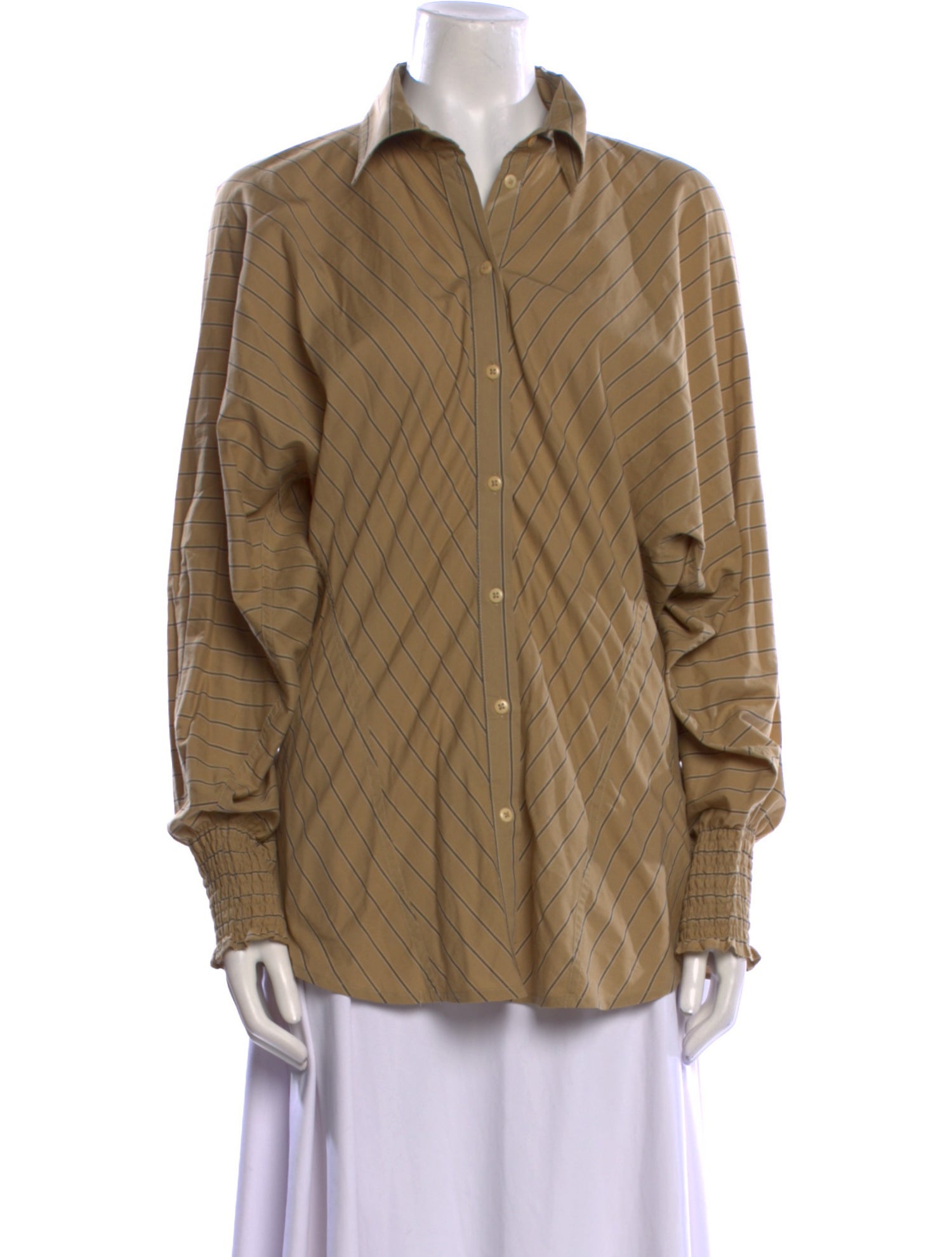 Merlette Long Sleeve Button-Up Top