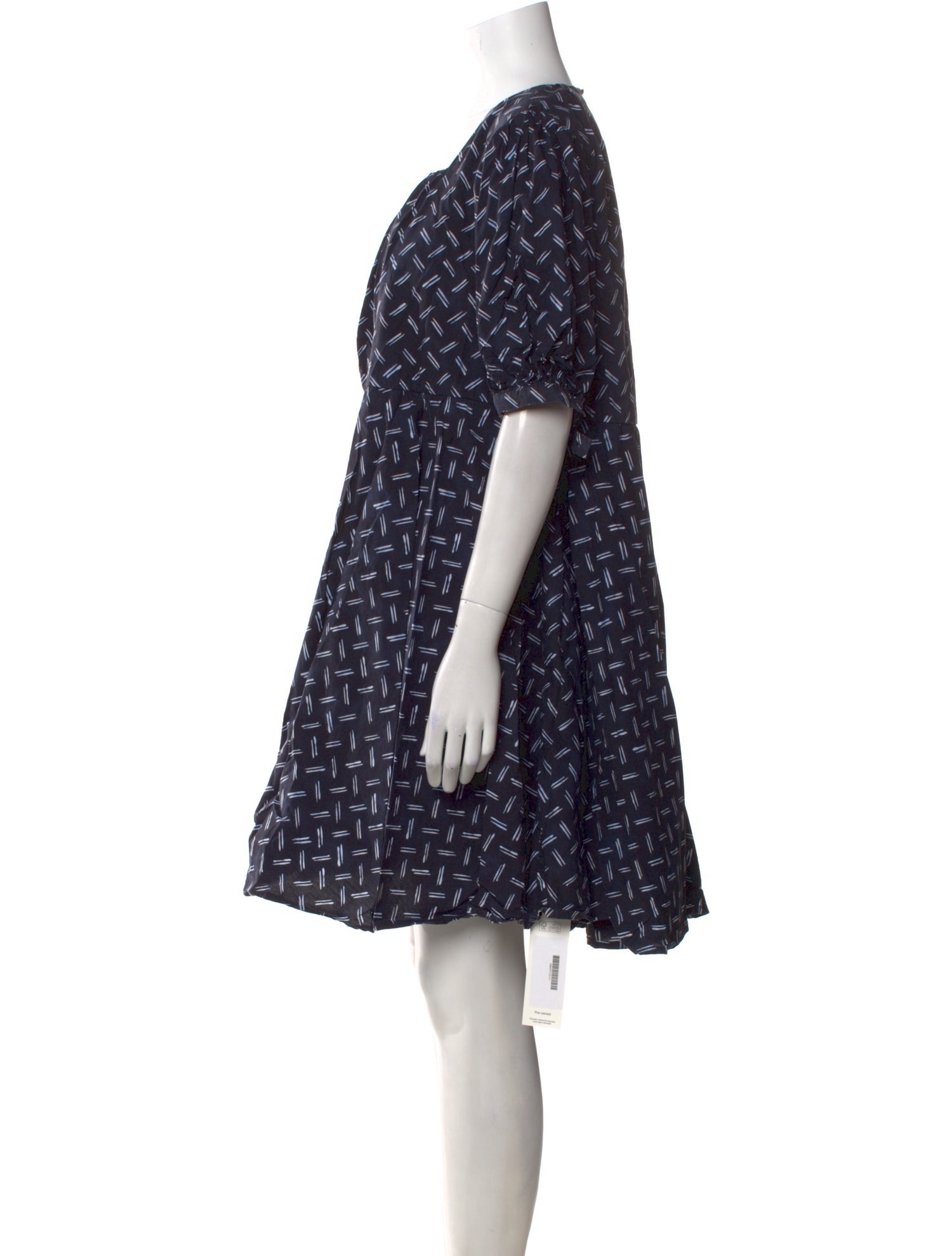 Merlette Printed Knee-Length Dress