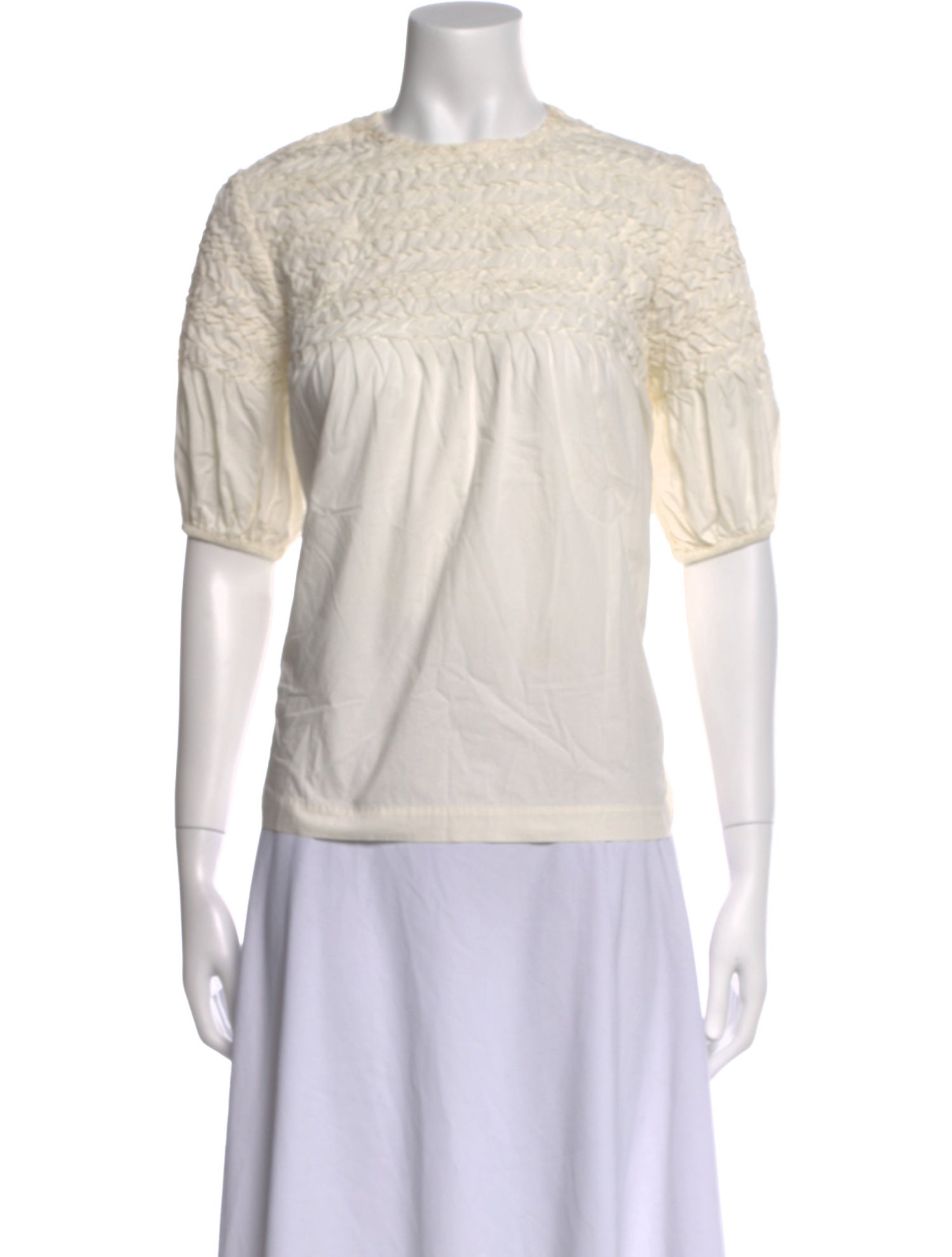 Merlette Crew Neck Short Sleeve Top