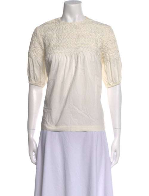 Merlette Crew Neck Short Sleeve Top