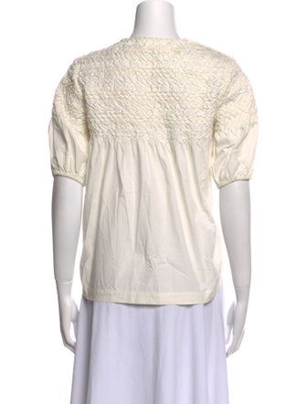 Merlette Crew Neck Short Sleeve Top