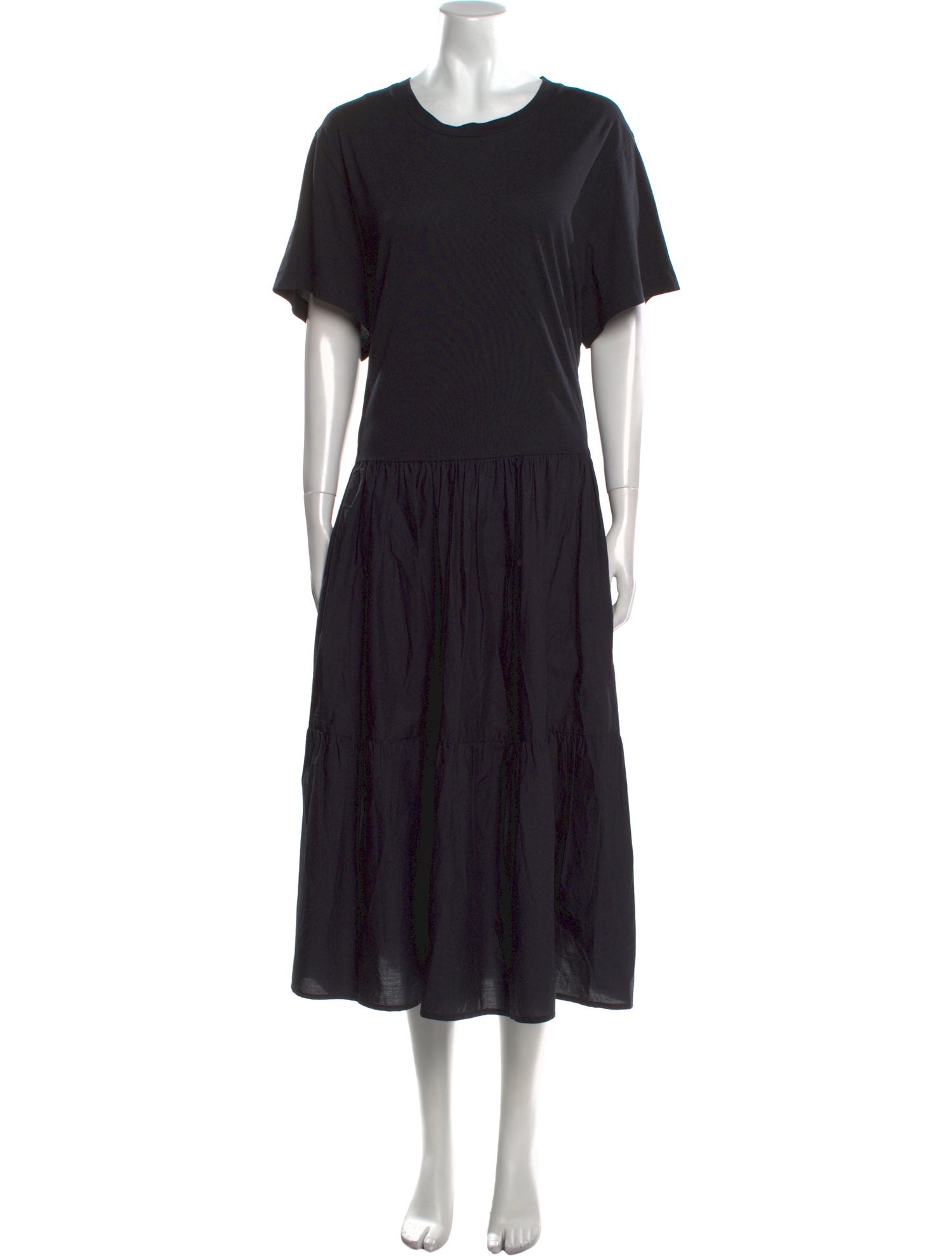 Merlette Crew Neck Long Dress