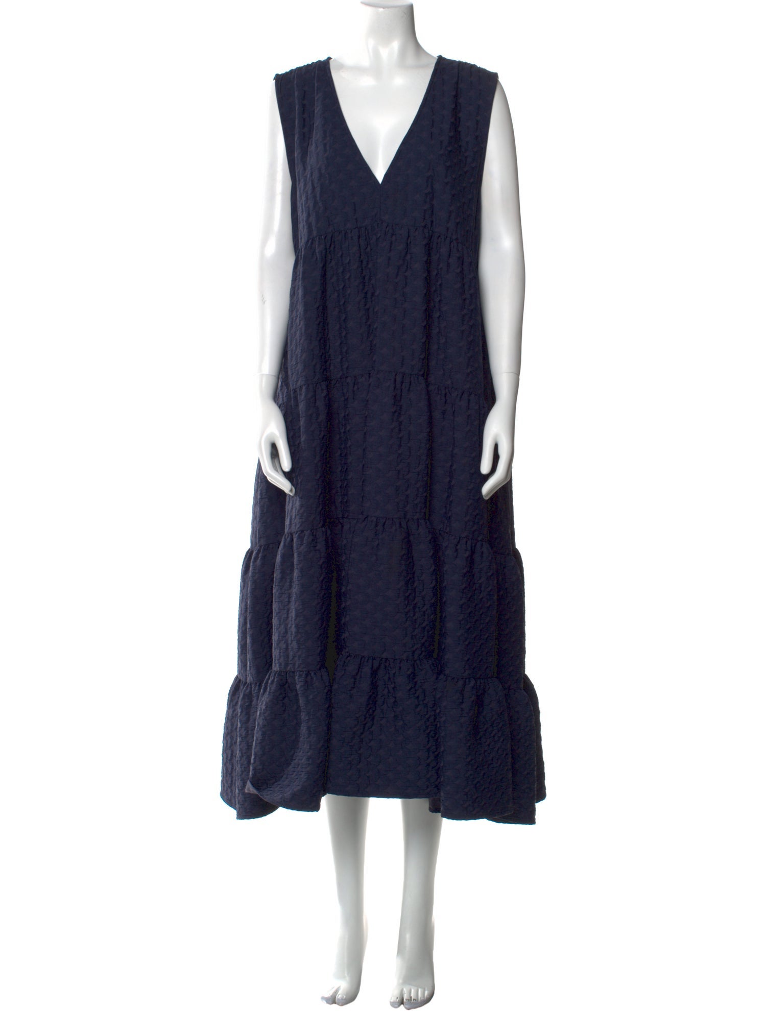 Merlette V-Neck Long Dress