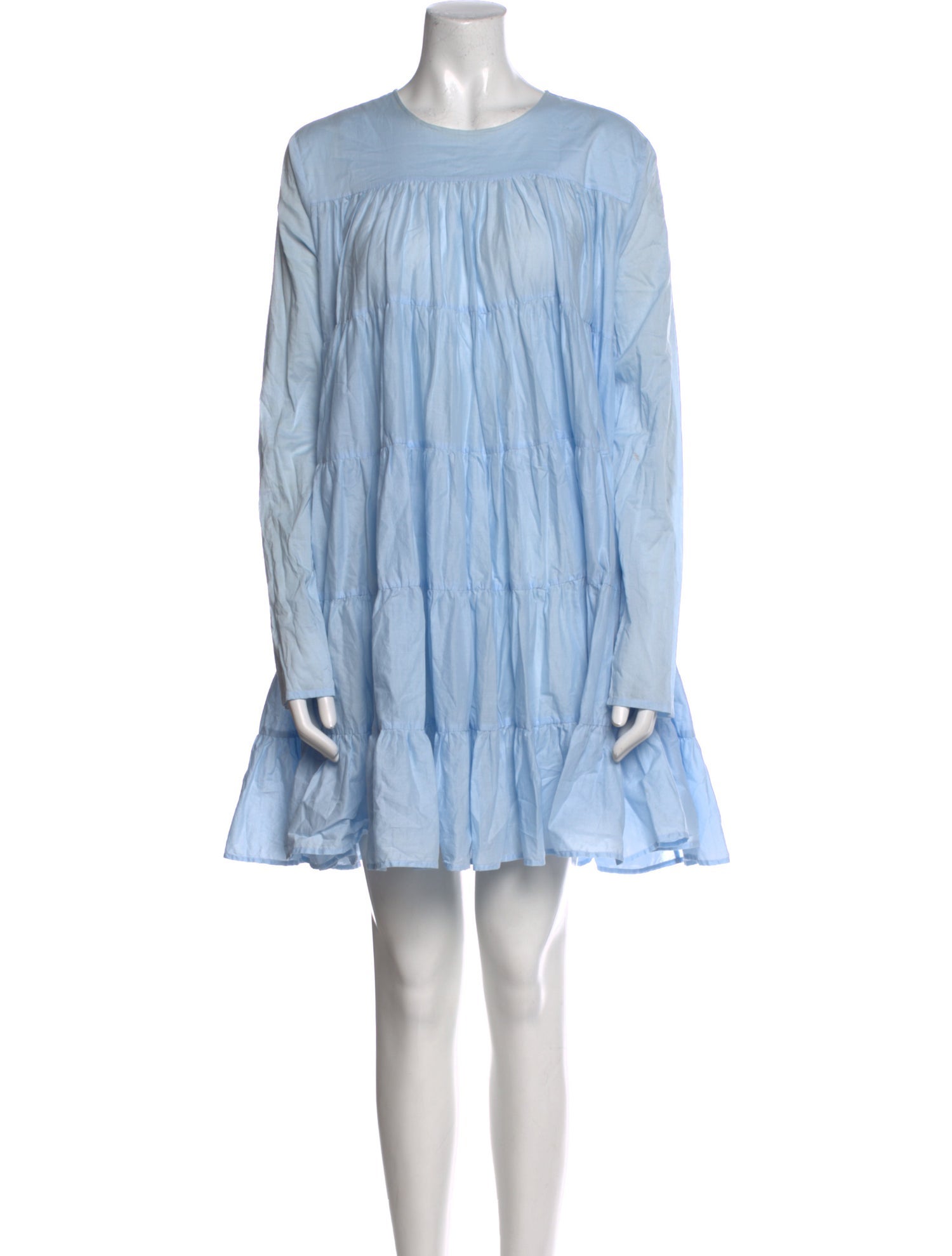 Merlette Crew Neck Mini Dress