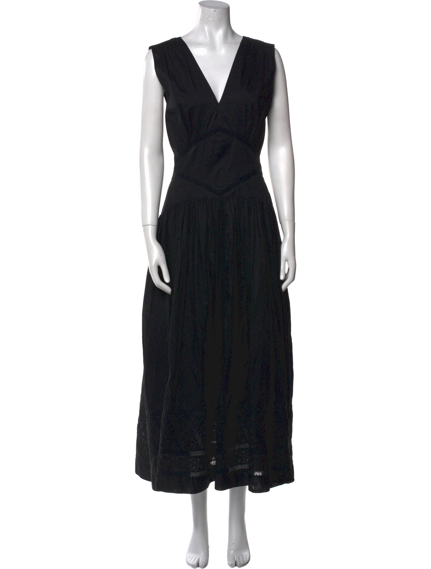 Merlette V-Neck Long Dress