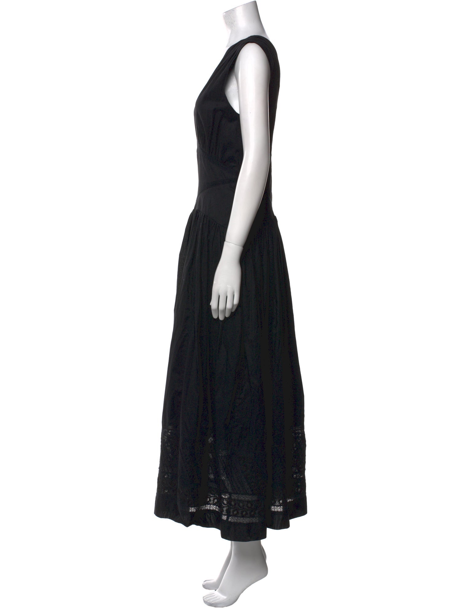 Merlette V-Neck Long Dress