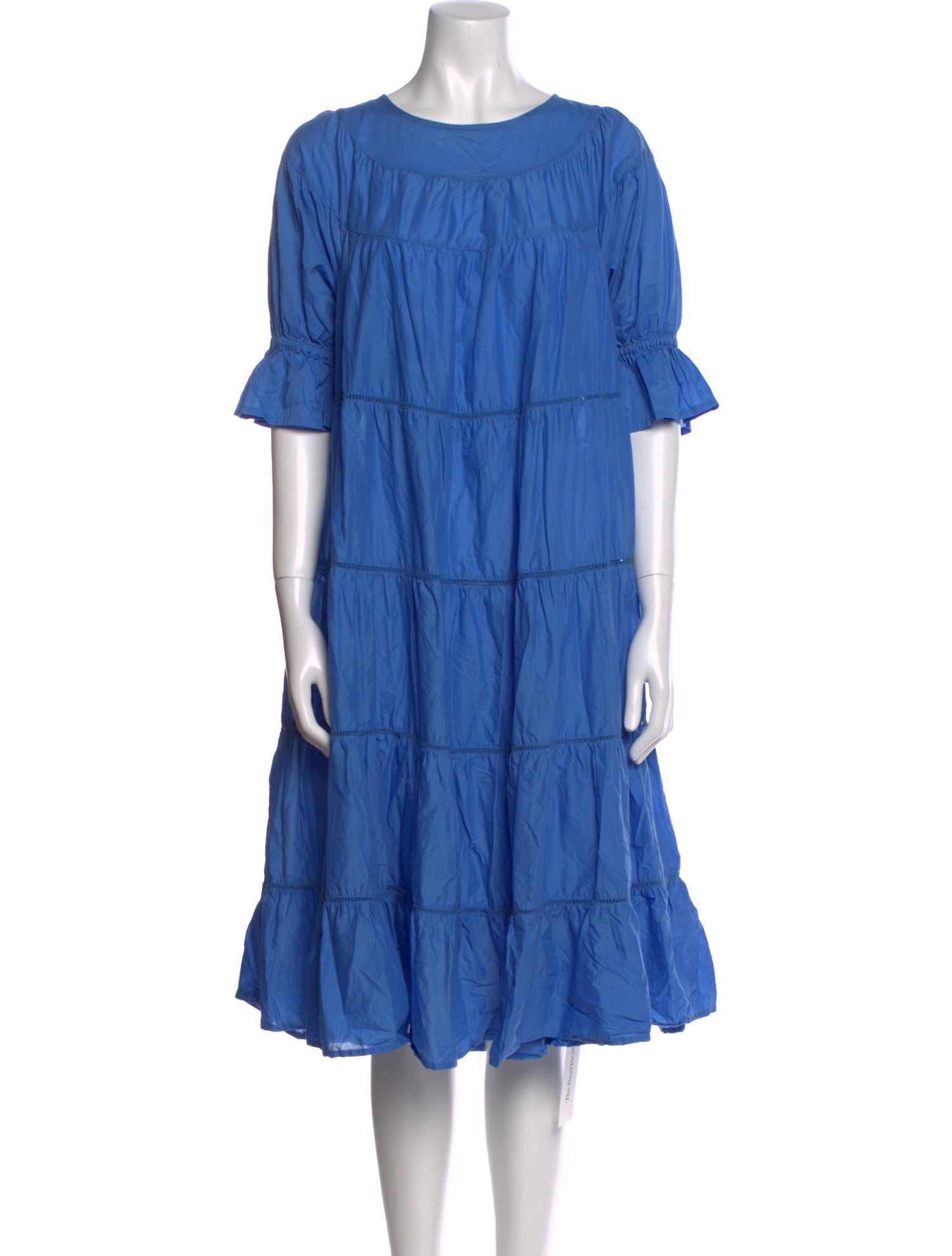 Merlette Scoop Neck Midi Length Dress