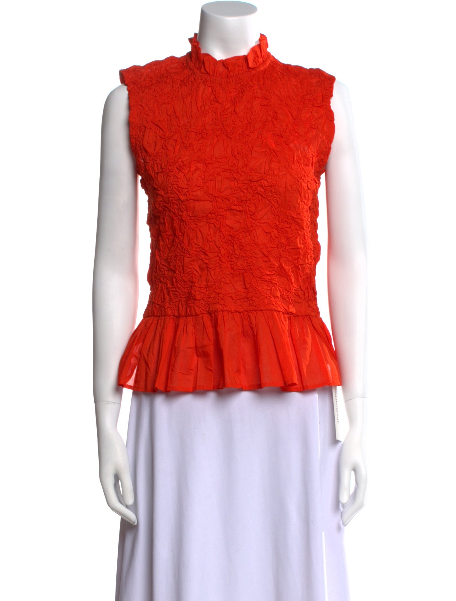 Merlette Mock Neck Sleeveless Top