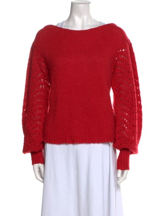 Merlette Wool Bateau Neckline Sweater