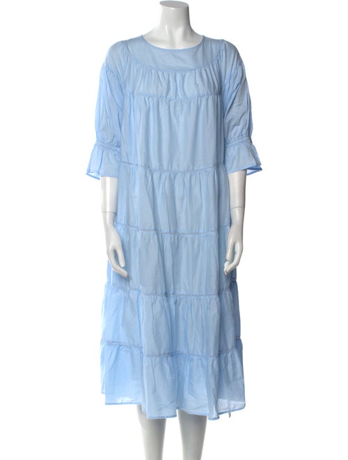 Merlette Scoop Neck Midi Length Dress