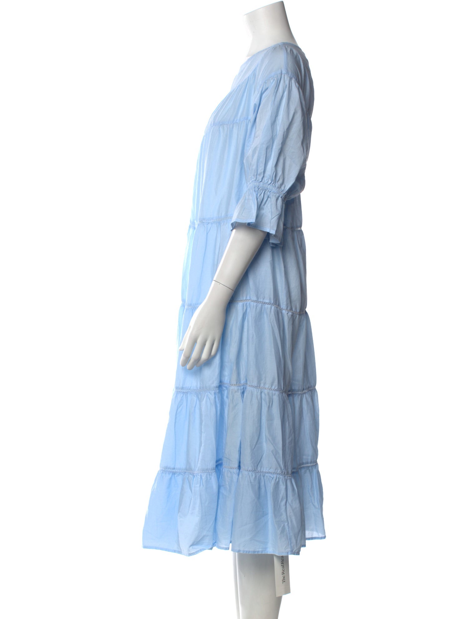 Merlette Scoop Neck Midi Length Dress