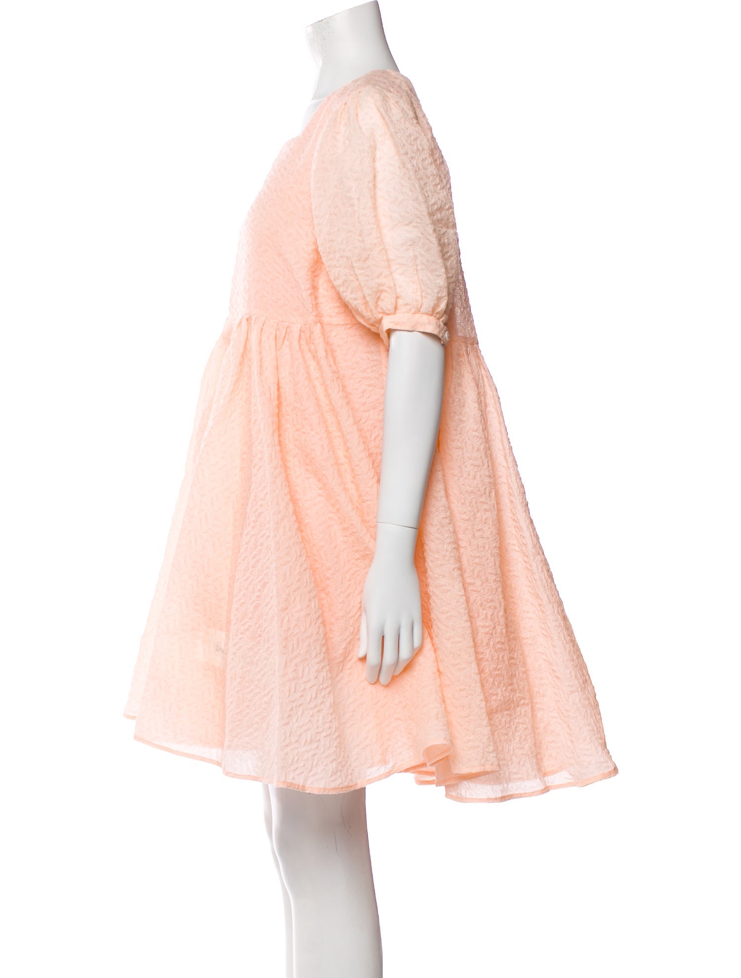 Merlette Square Neckline Mini Dress