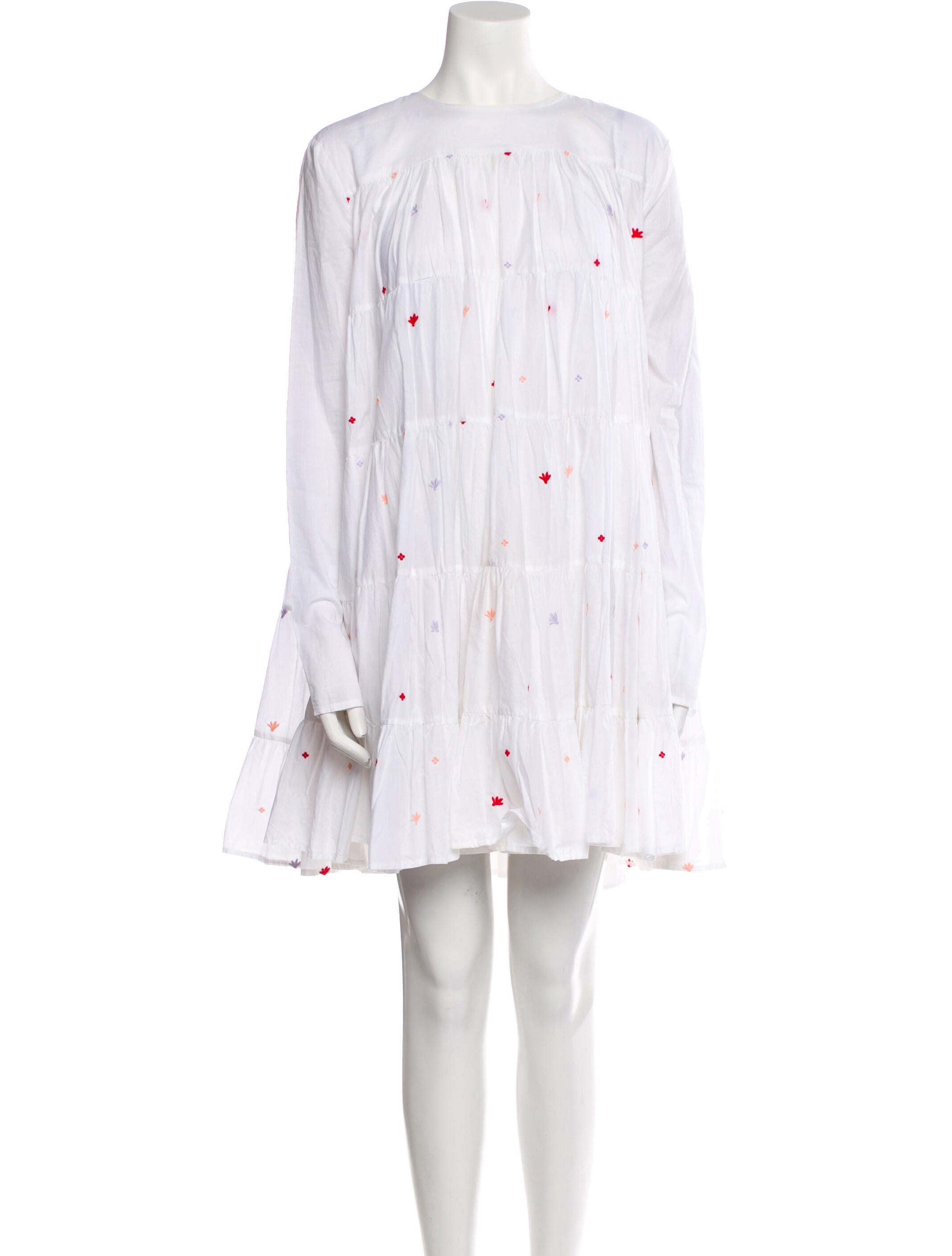 Merlette Printed Mini Dress