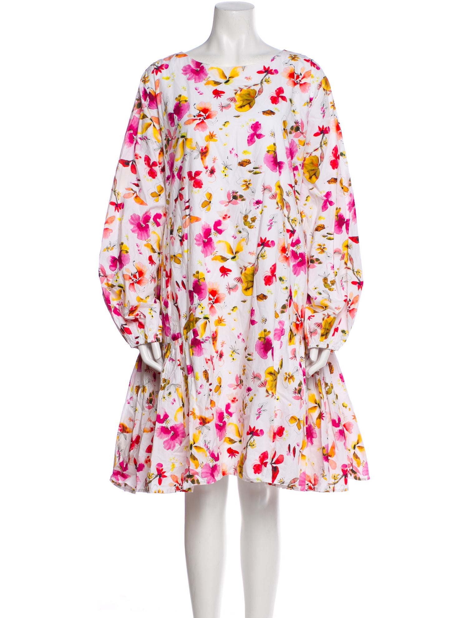 Merlette Floral Print Knee-Length Dress w/ Tags