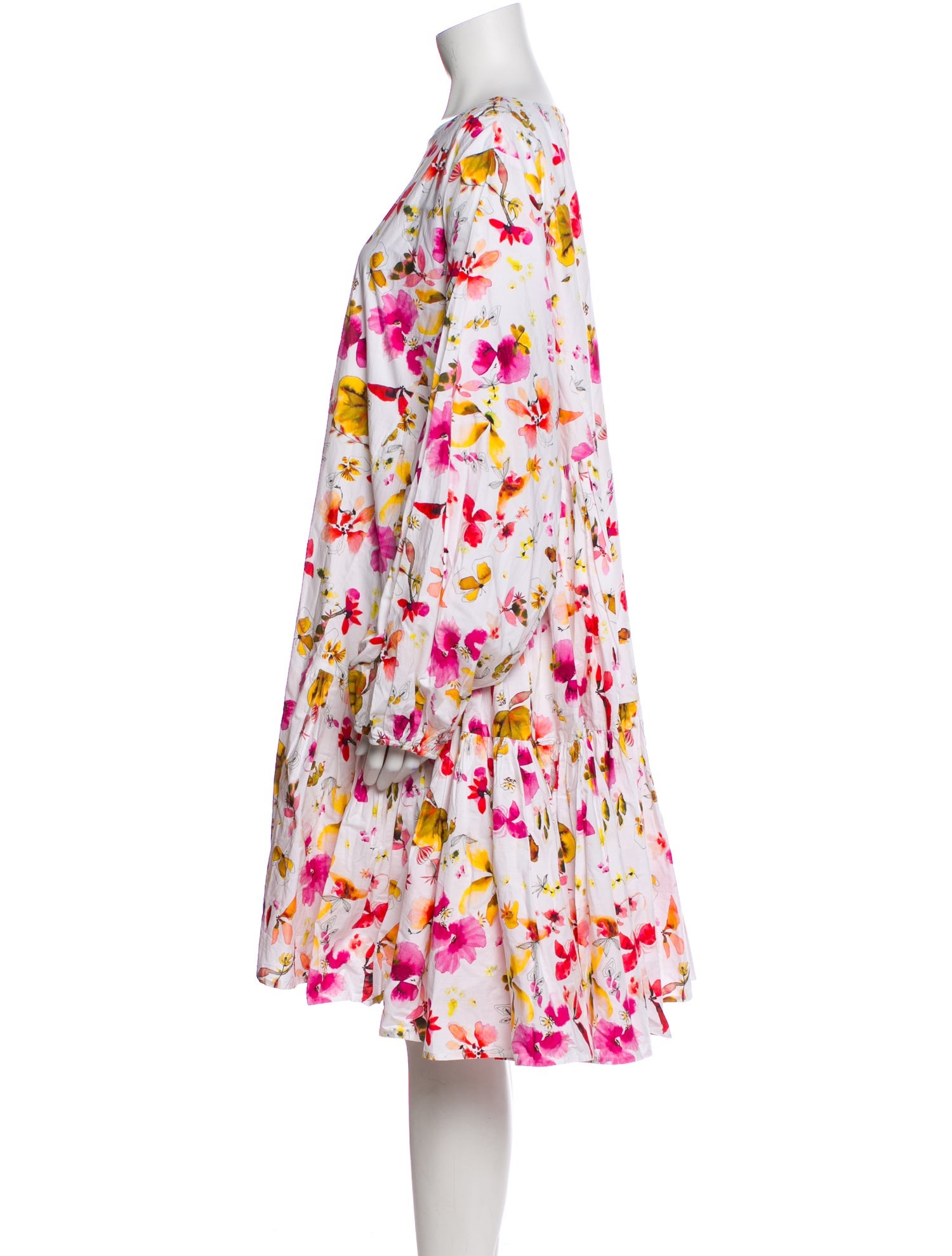 Merlette Floral Print Knee-Length Dress w/ Tags