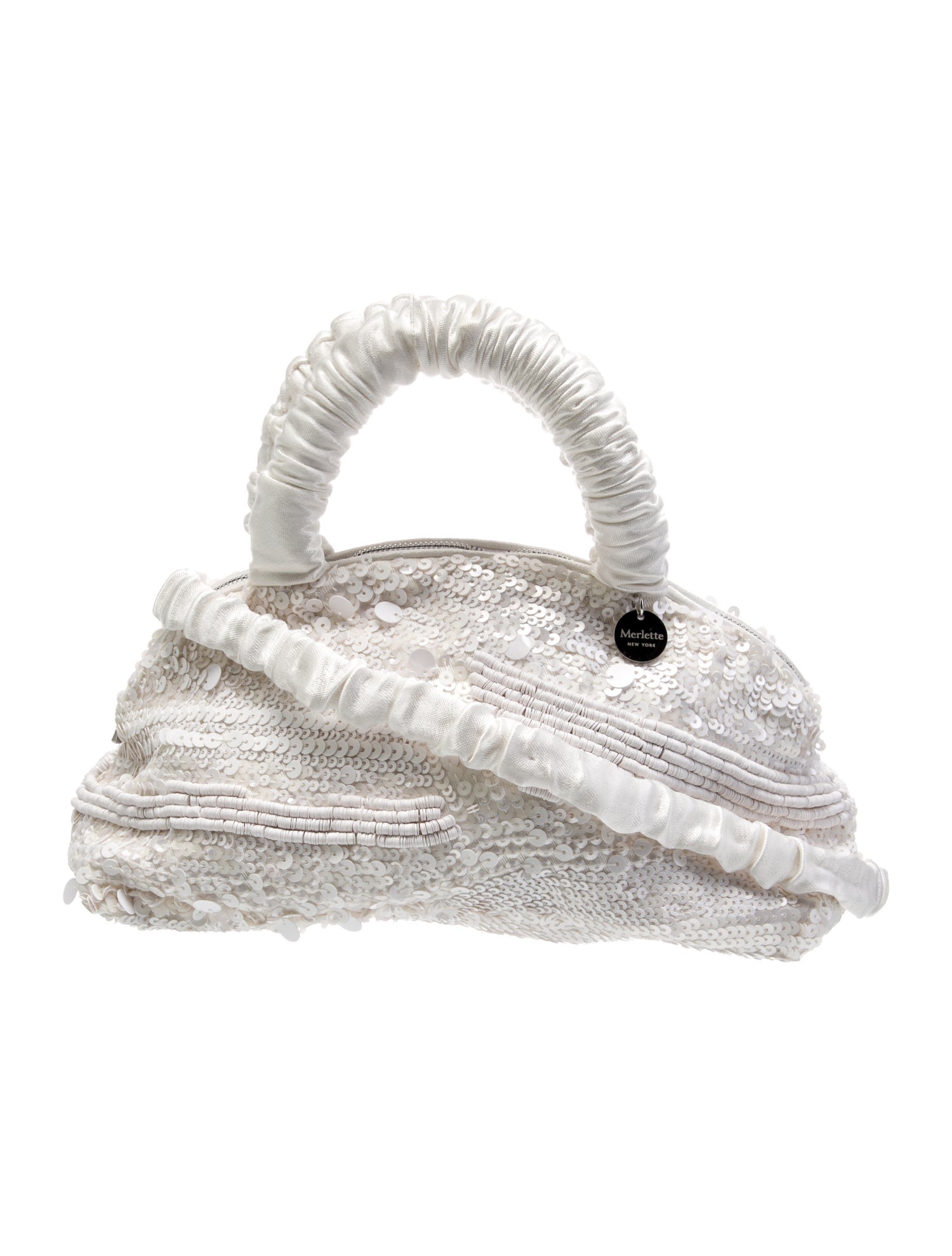 Merlette Sequins Top Handle Bag
