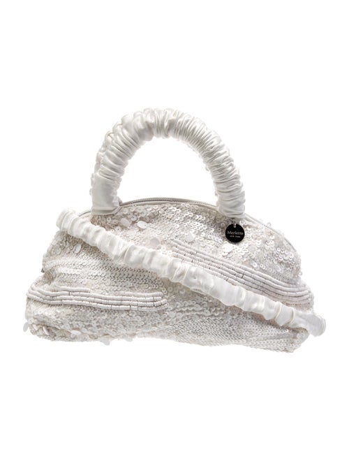 Merlette Sequins Top Handle Bag