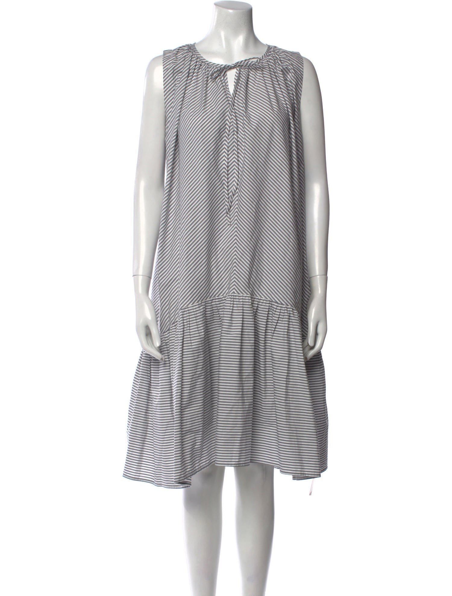 Merlette Striped Midi Length Dress