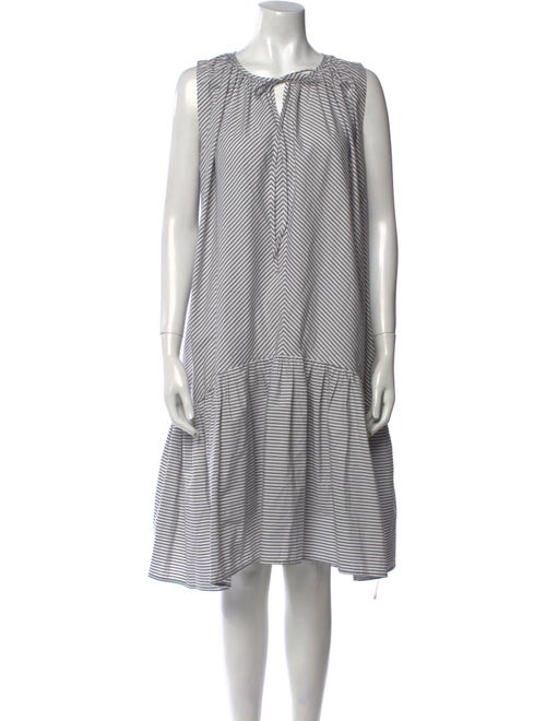 Merlette Striped Midi Length Dress