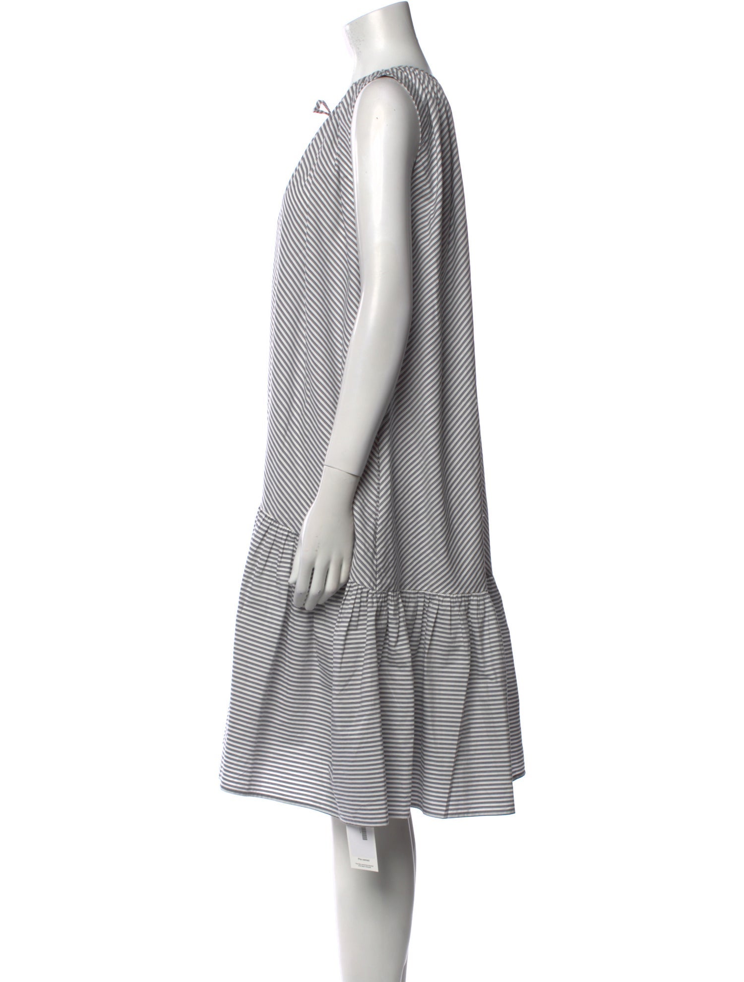 Merlette Striped Midi Length Dress