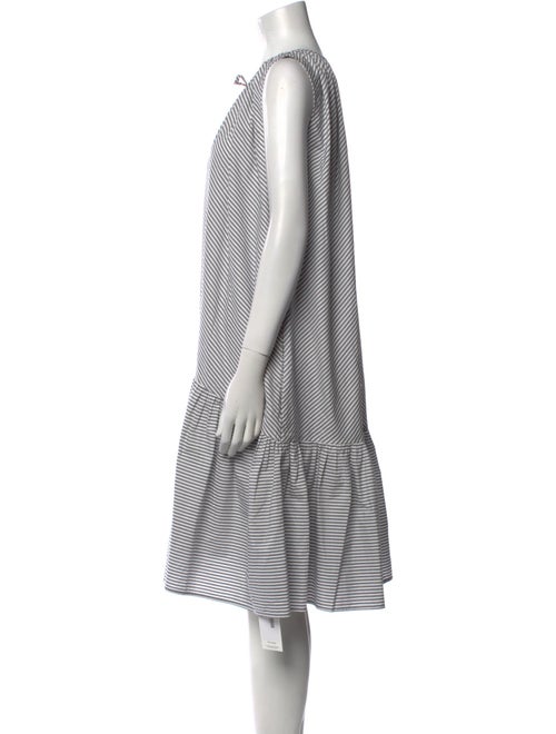 Merlette Striped Midi Length Dress