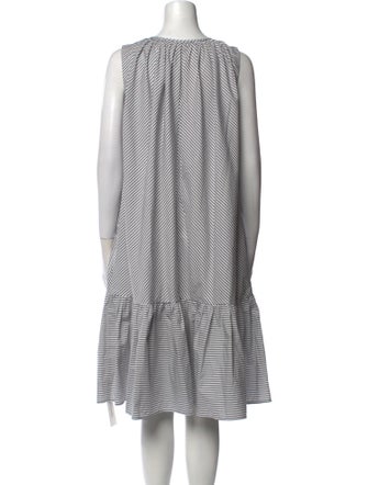 Merlette Striped Midi Length Dress