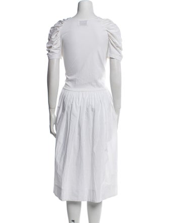 Merlette Scoop Neck Midi Length Dress