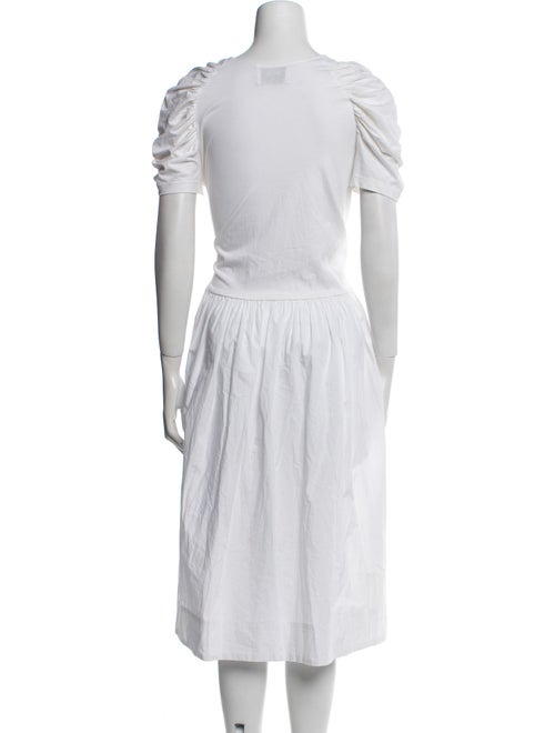 Merlette Scoop Neck Midi Length Dress