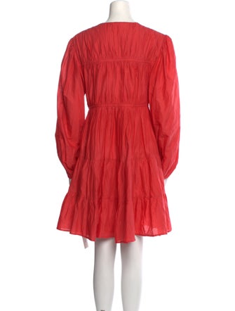 Merlette V-Neck Mini Dress