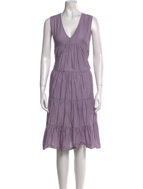 Merlette V-Neck Midi Length Dress