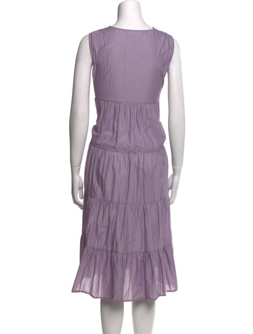 Merlette V-Neck Midi Length Dress